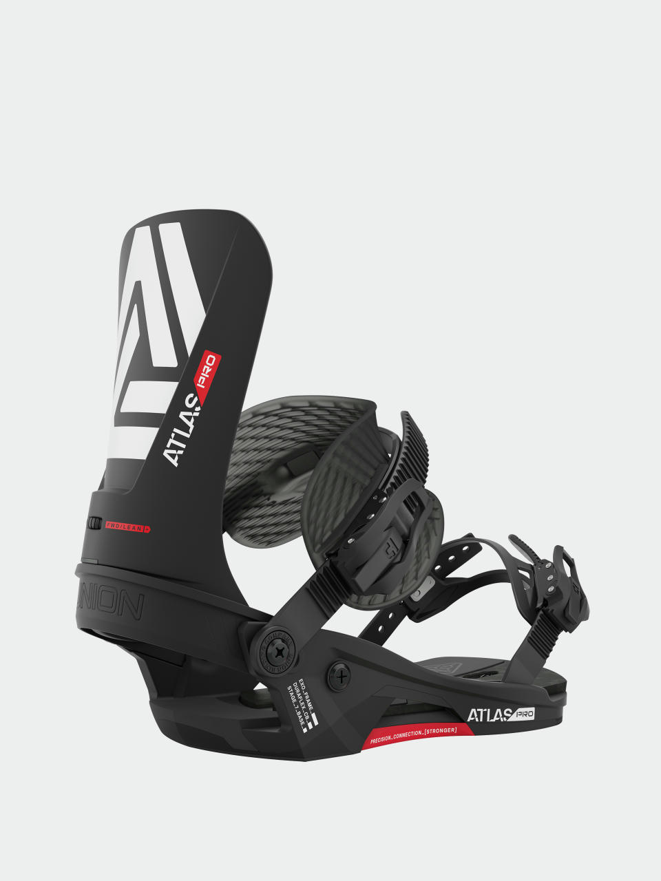 Mens Union Atlas Pro Snowboard bindings (smoked black)