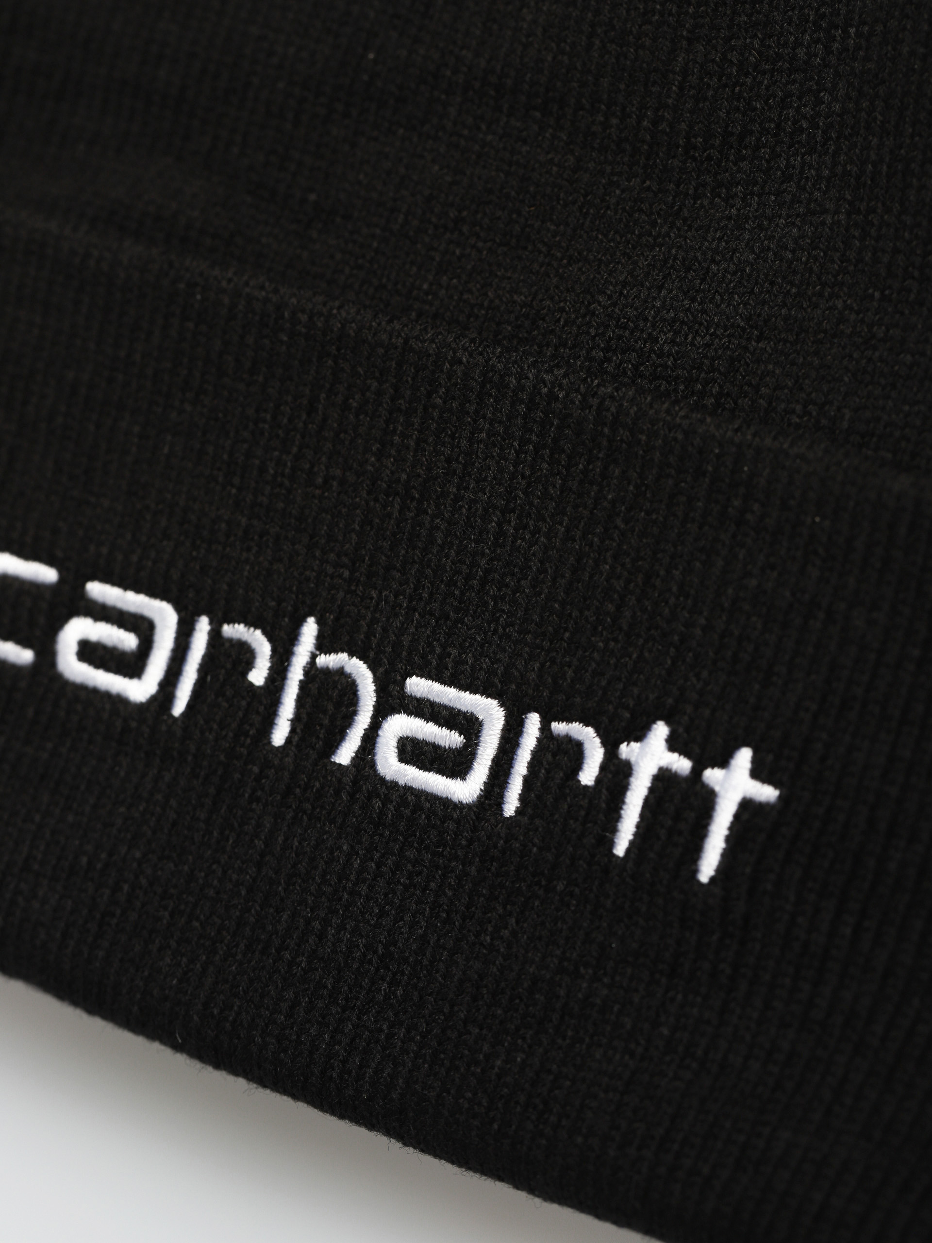 Carhartt WIP Script Beanie (black/white)