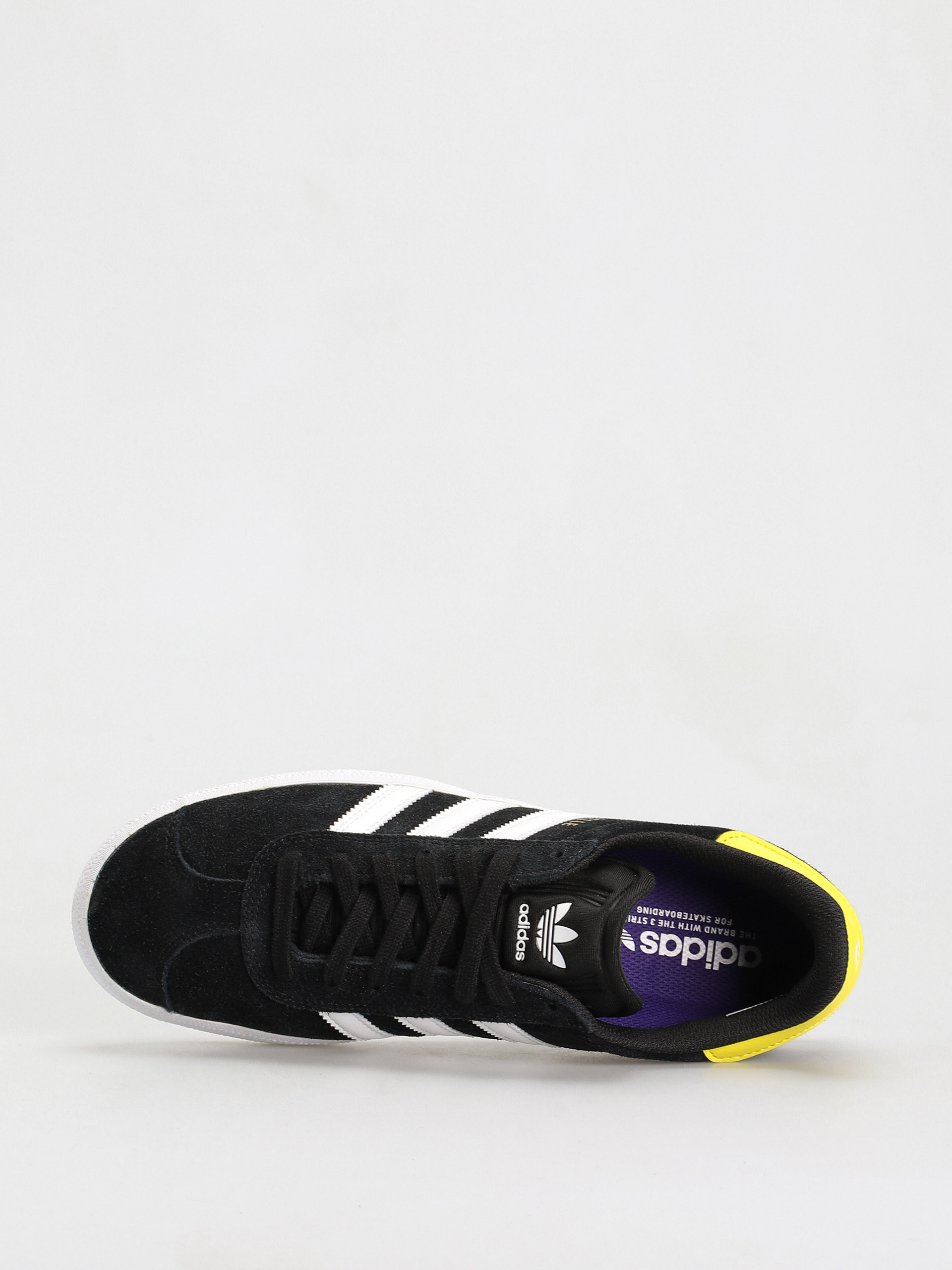 adidas gazelle silver green womens adidas Gazelle ADV Shoes Core Black/White/Gold main image 1