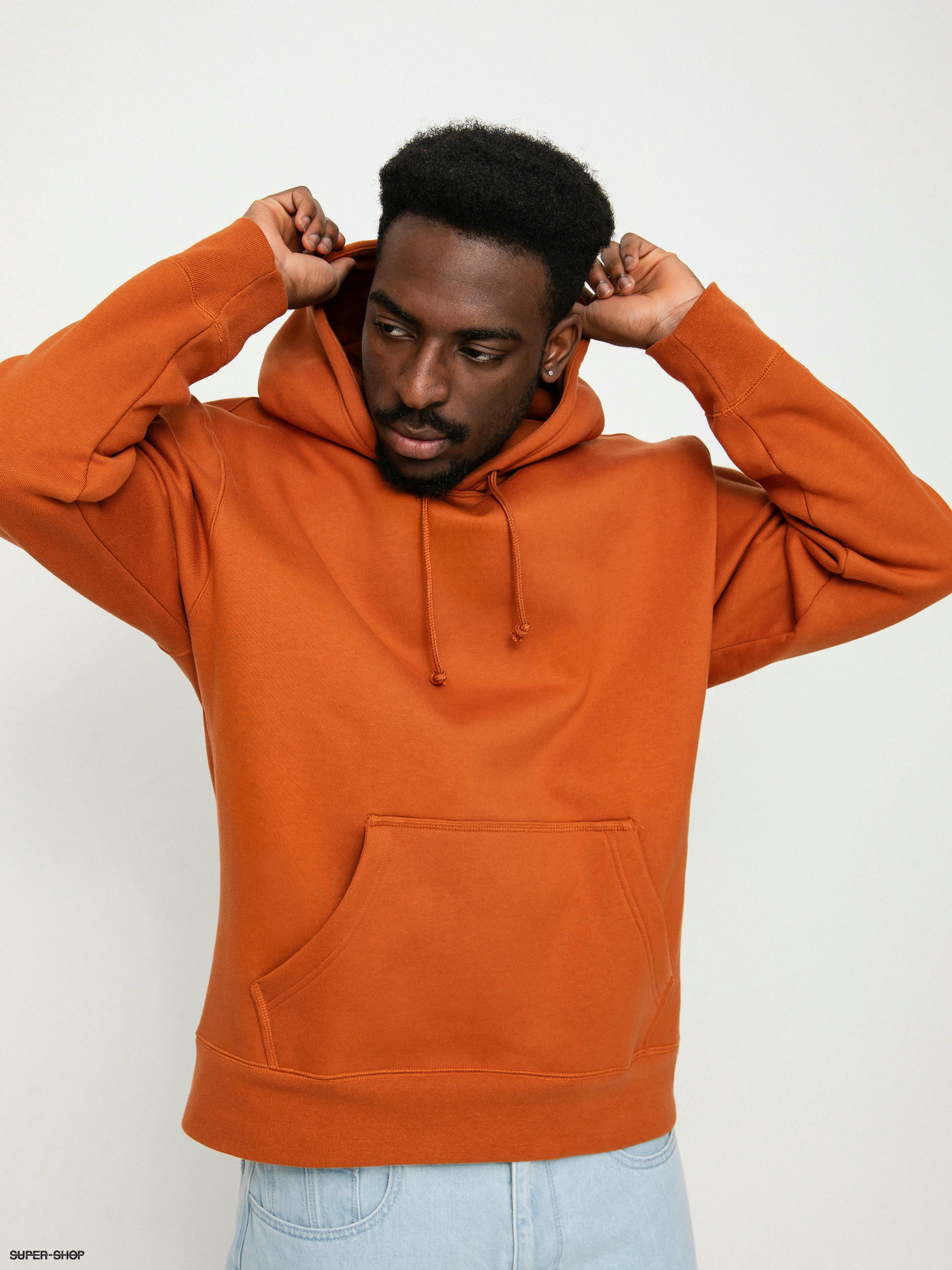 Nike sb sale orange hoodie