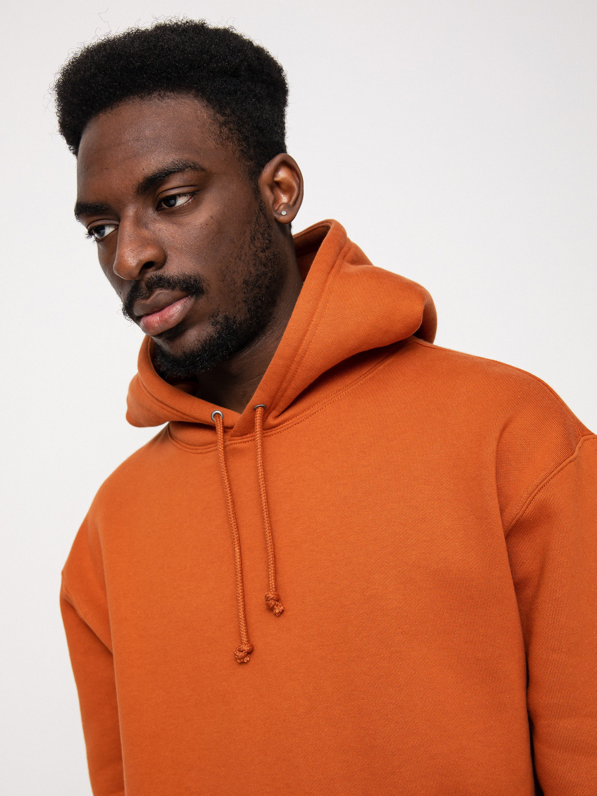 orange nike sb hoodie