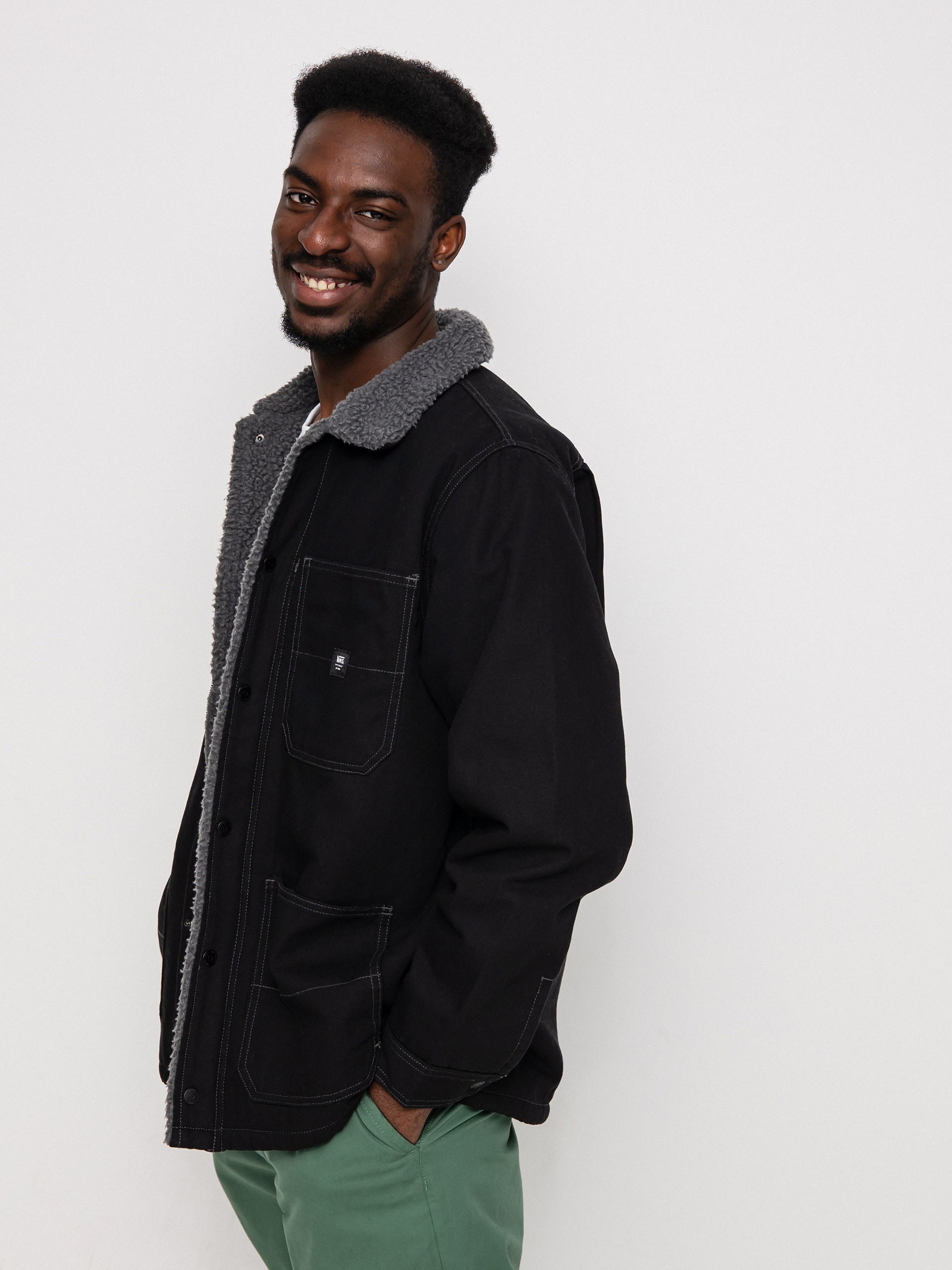 Vans Drill Chore Coat Jacke (black/asphalt)