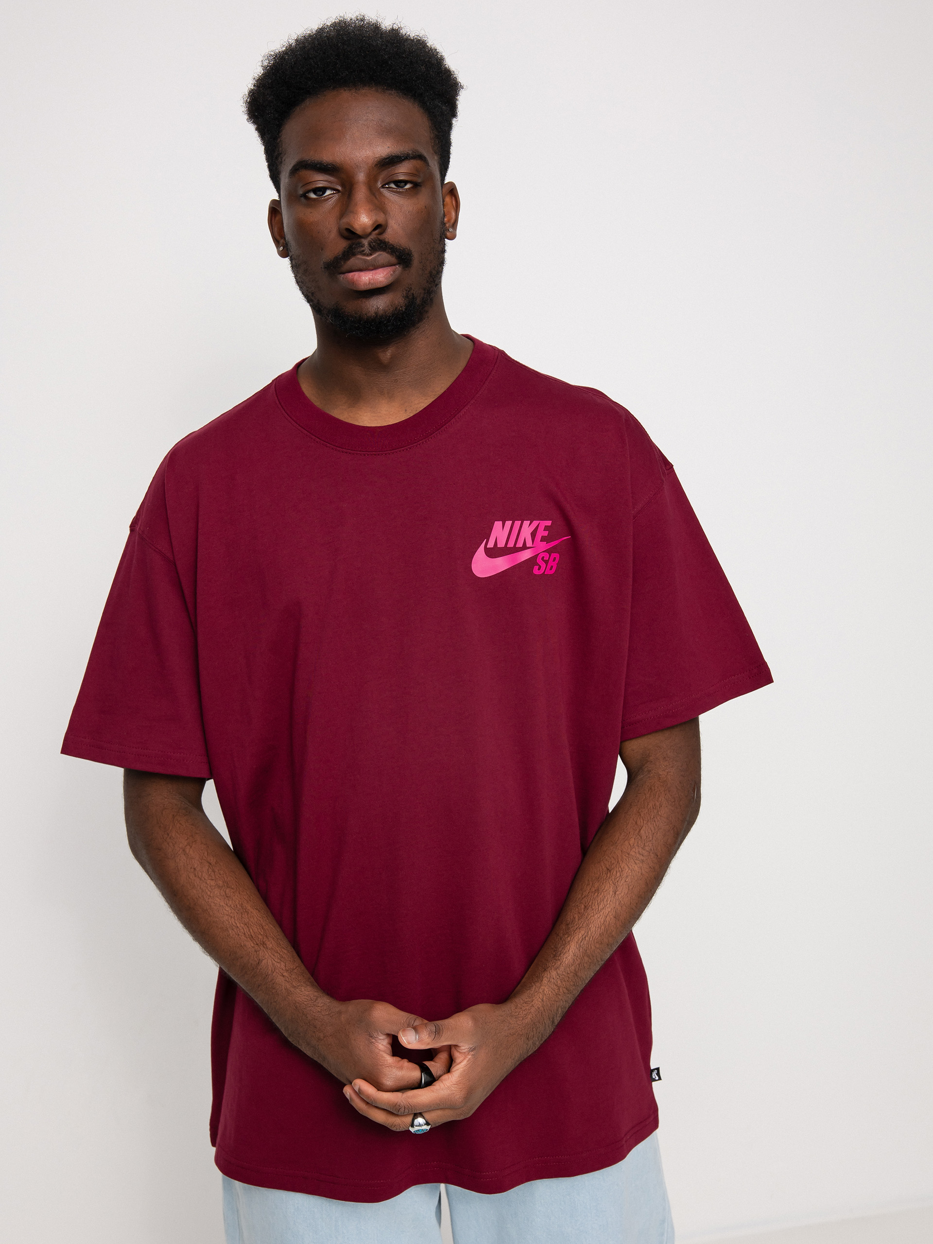 Nike SB Logo T-shirt (dark beetroot)