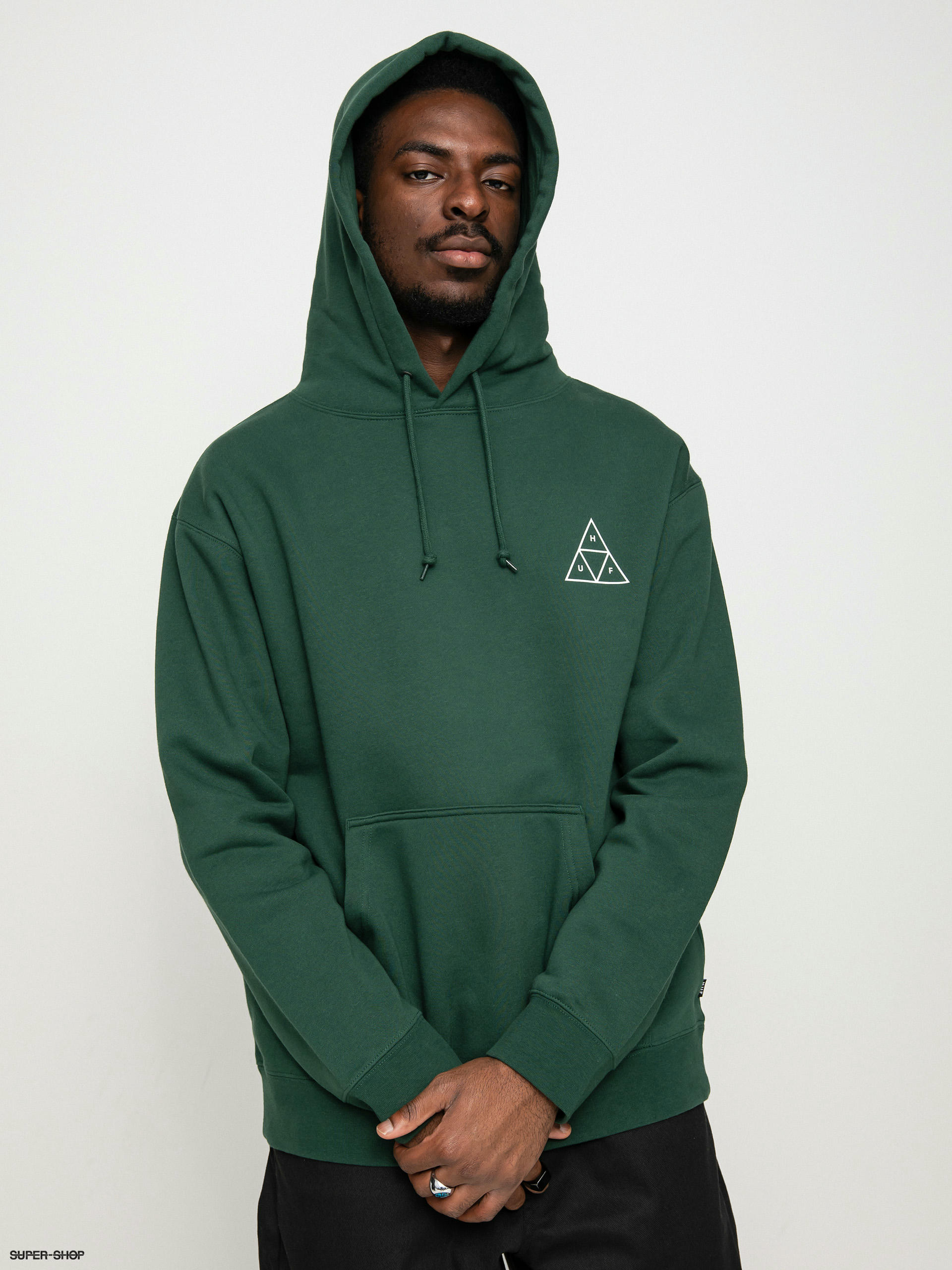 Forest green thrasher outlet hoodie