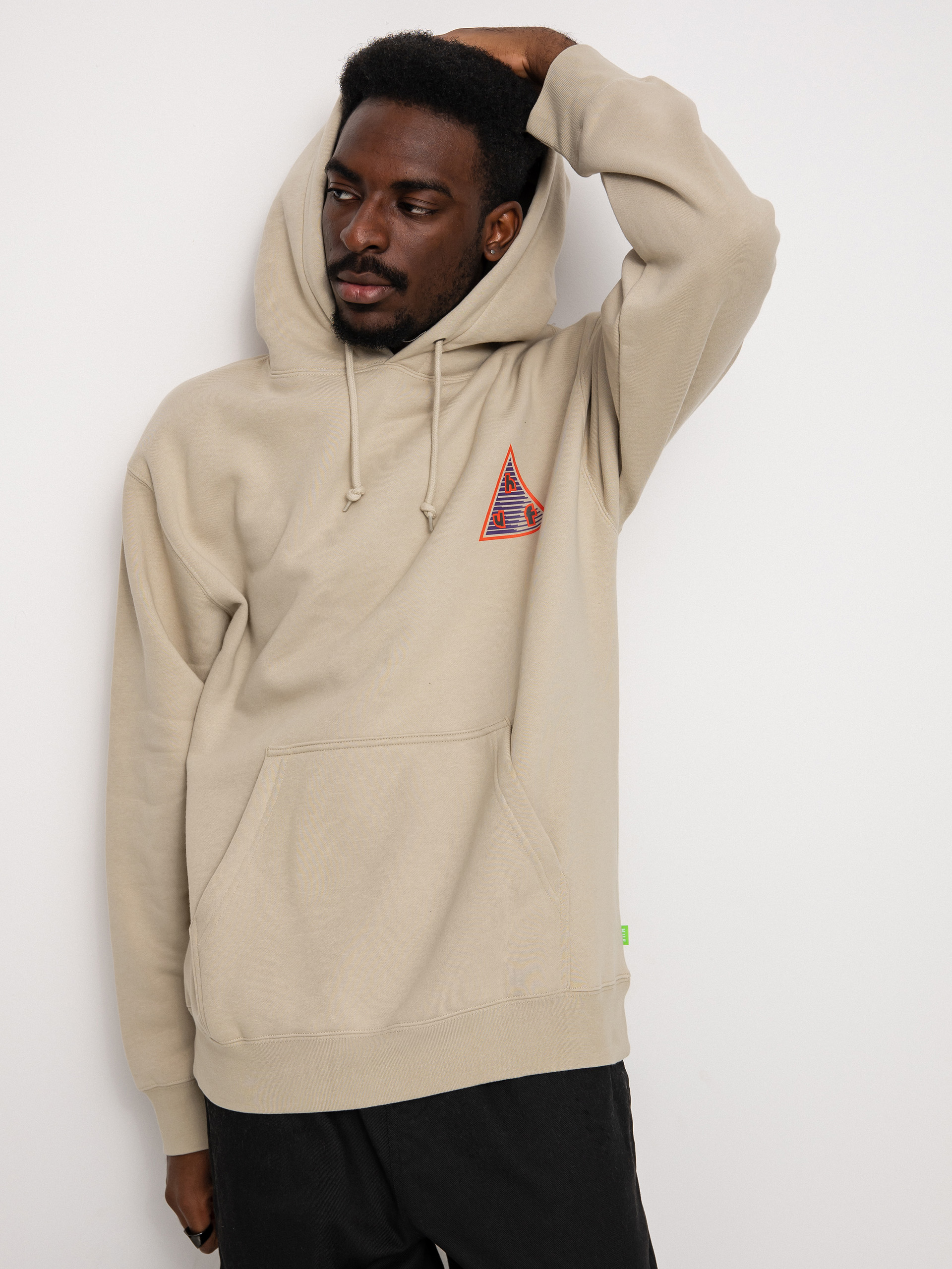 HUF High Adventure HD Hoodie (sand)
