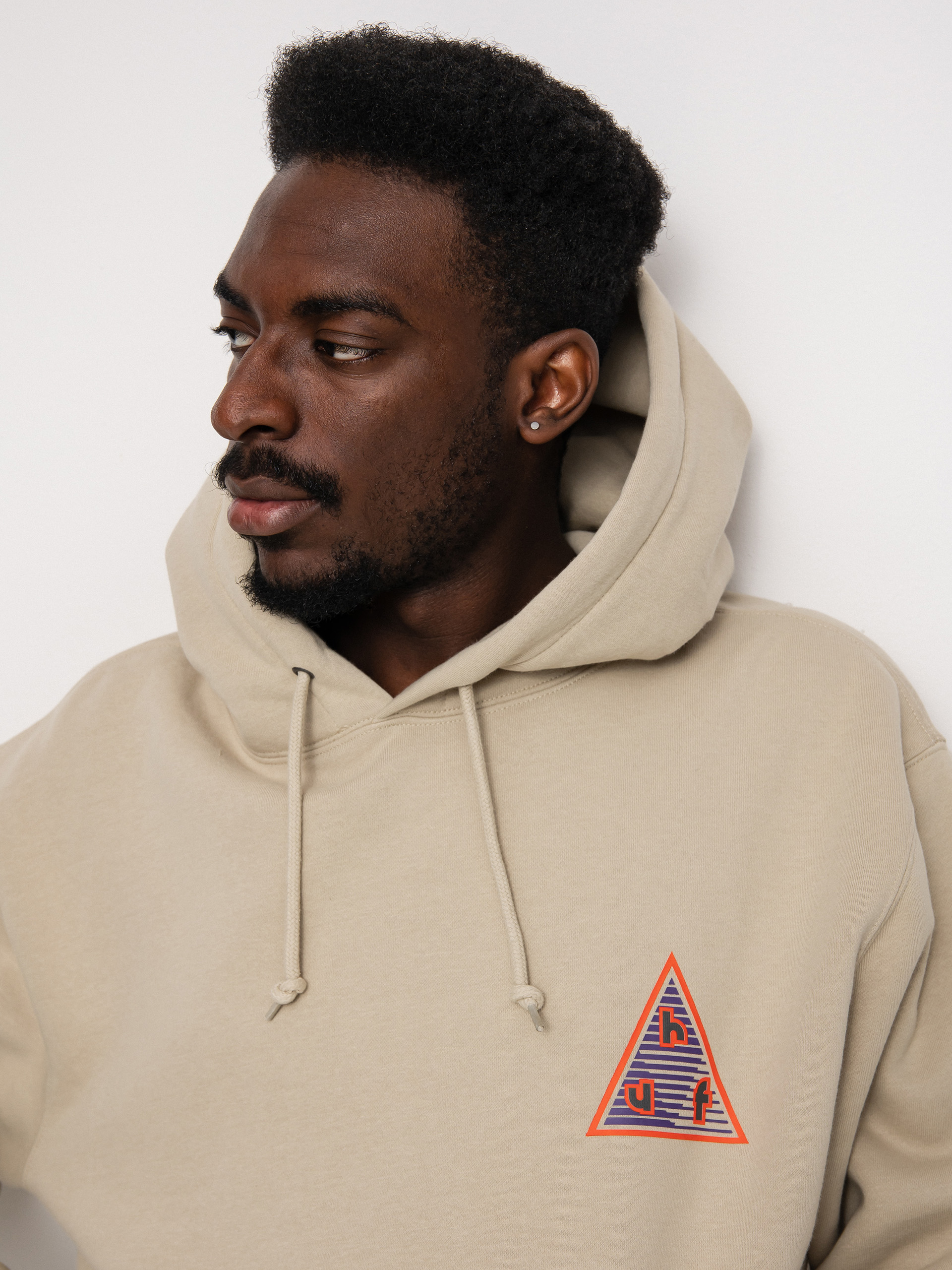 HUF High Adventure HD Hoodie (sand)