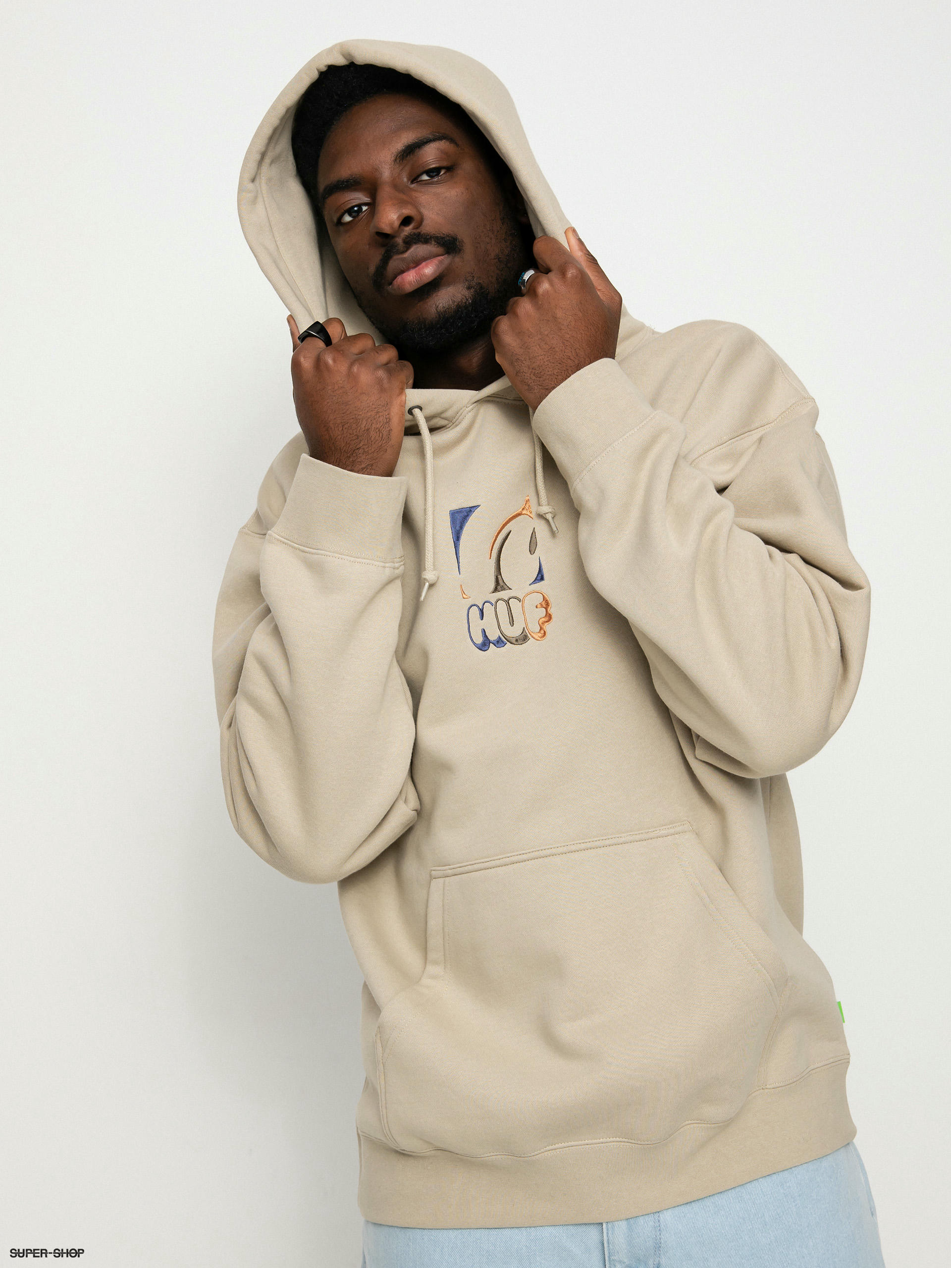 HUF H Dog HD Hoodie (sand)