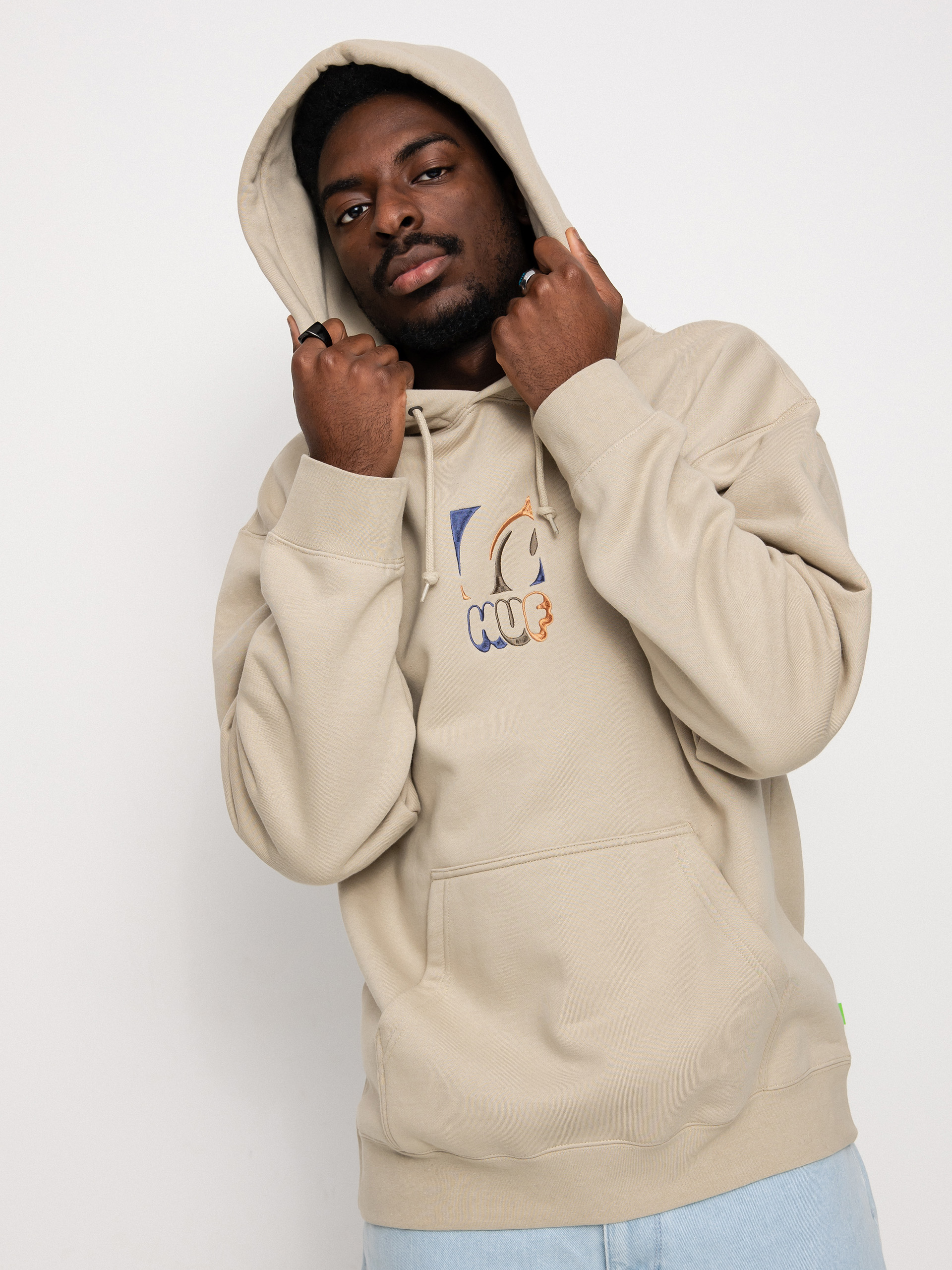 HUF H Dog HD Hoodie (sand)
