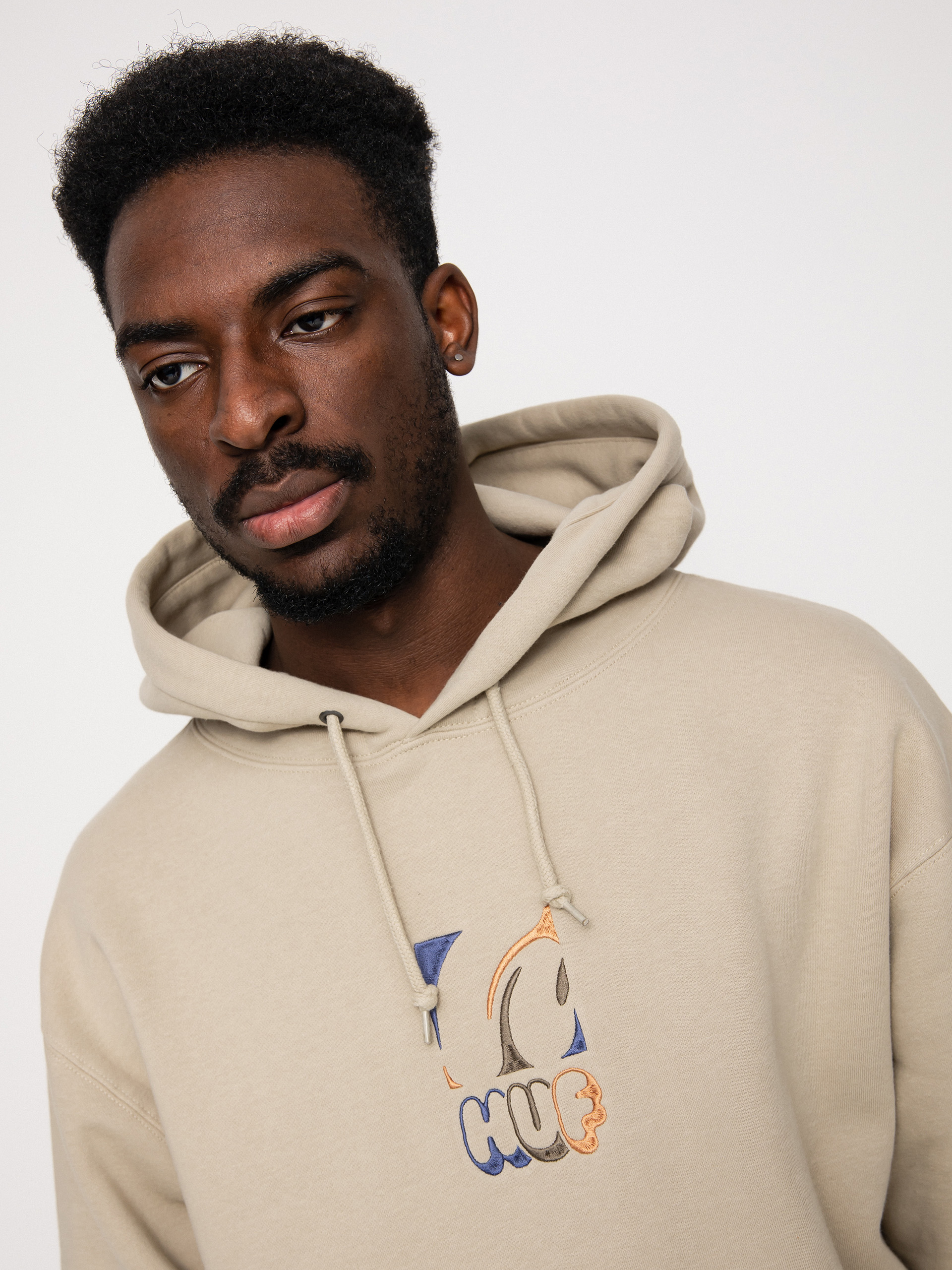 HUF H Dog HD Hoodie (sand)