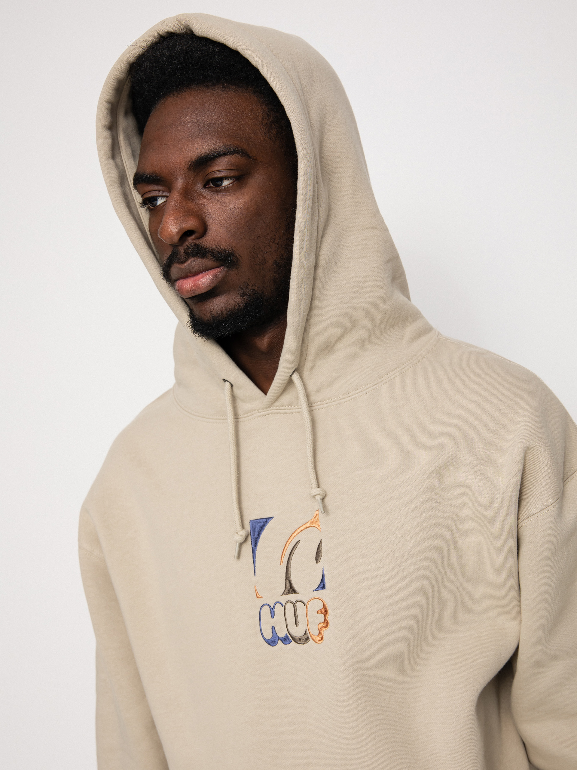 HUF H Dog HD Hoodie (sand)