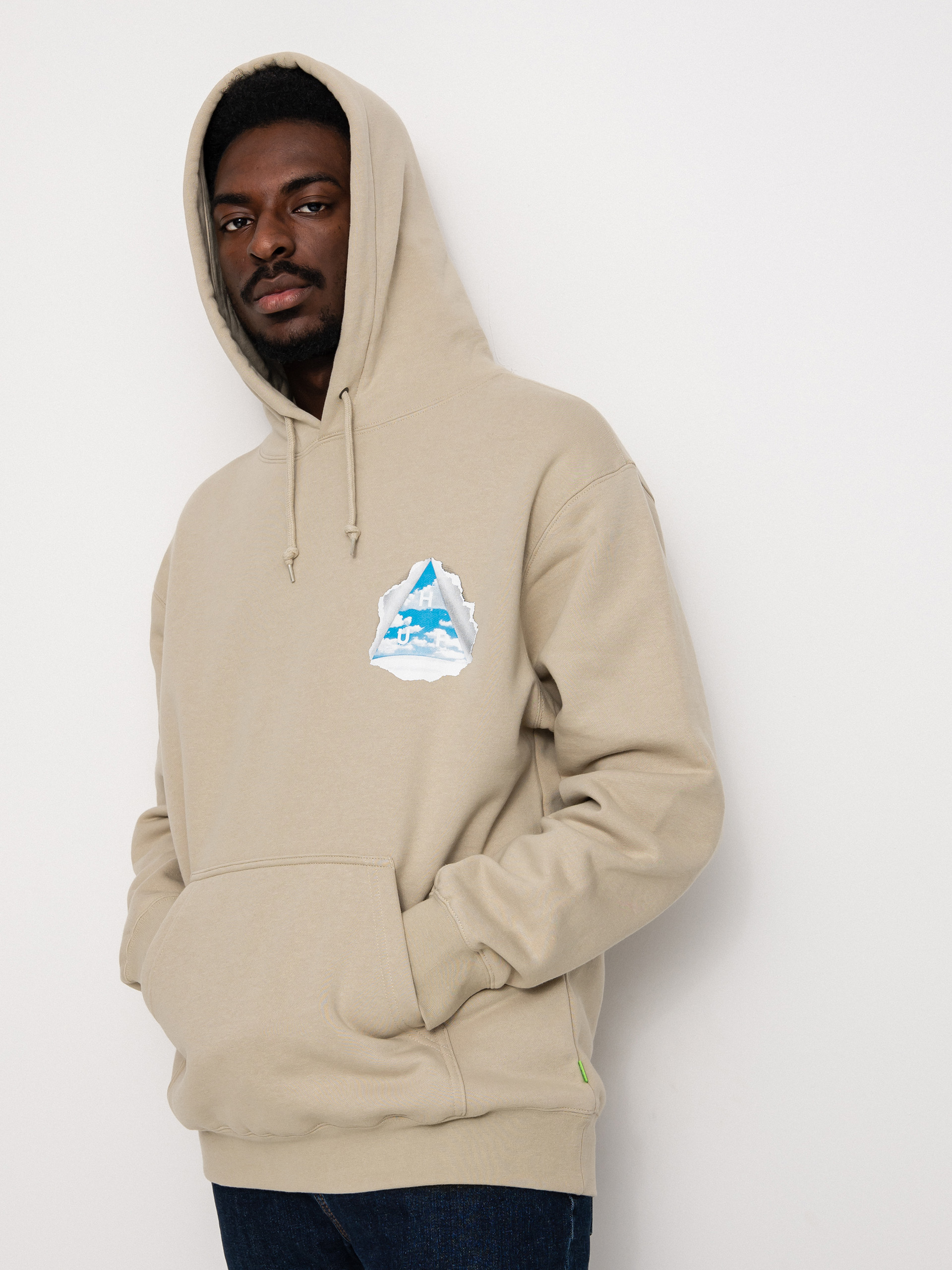 HUF Tear You A New One HD Hoodie (sand)