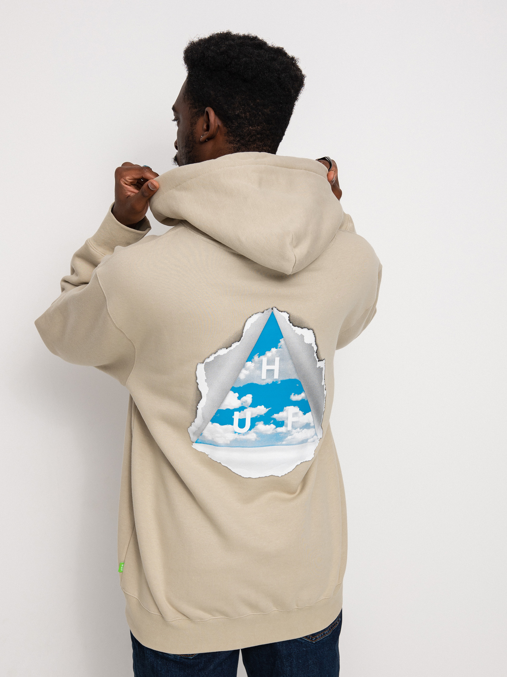 HUF Tear You A New One HD Hoodie (sand)