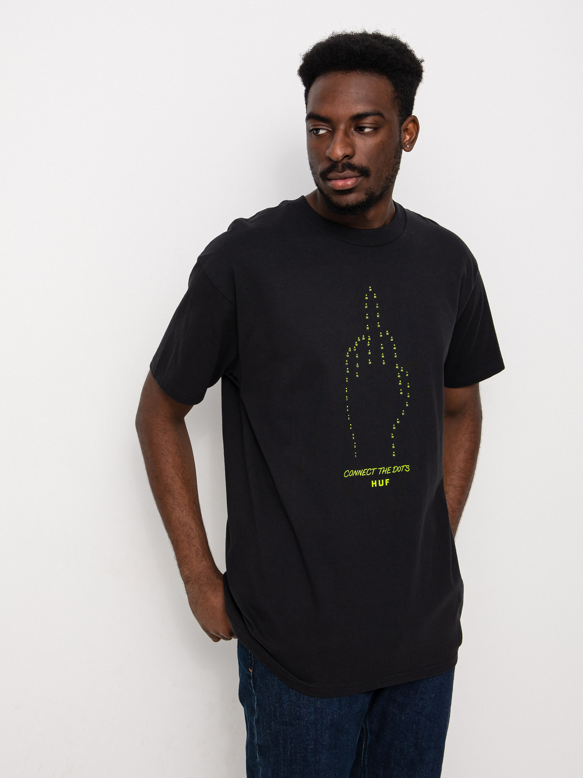 HUF Connect The Dots T-shirt (black)