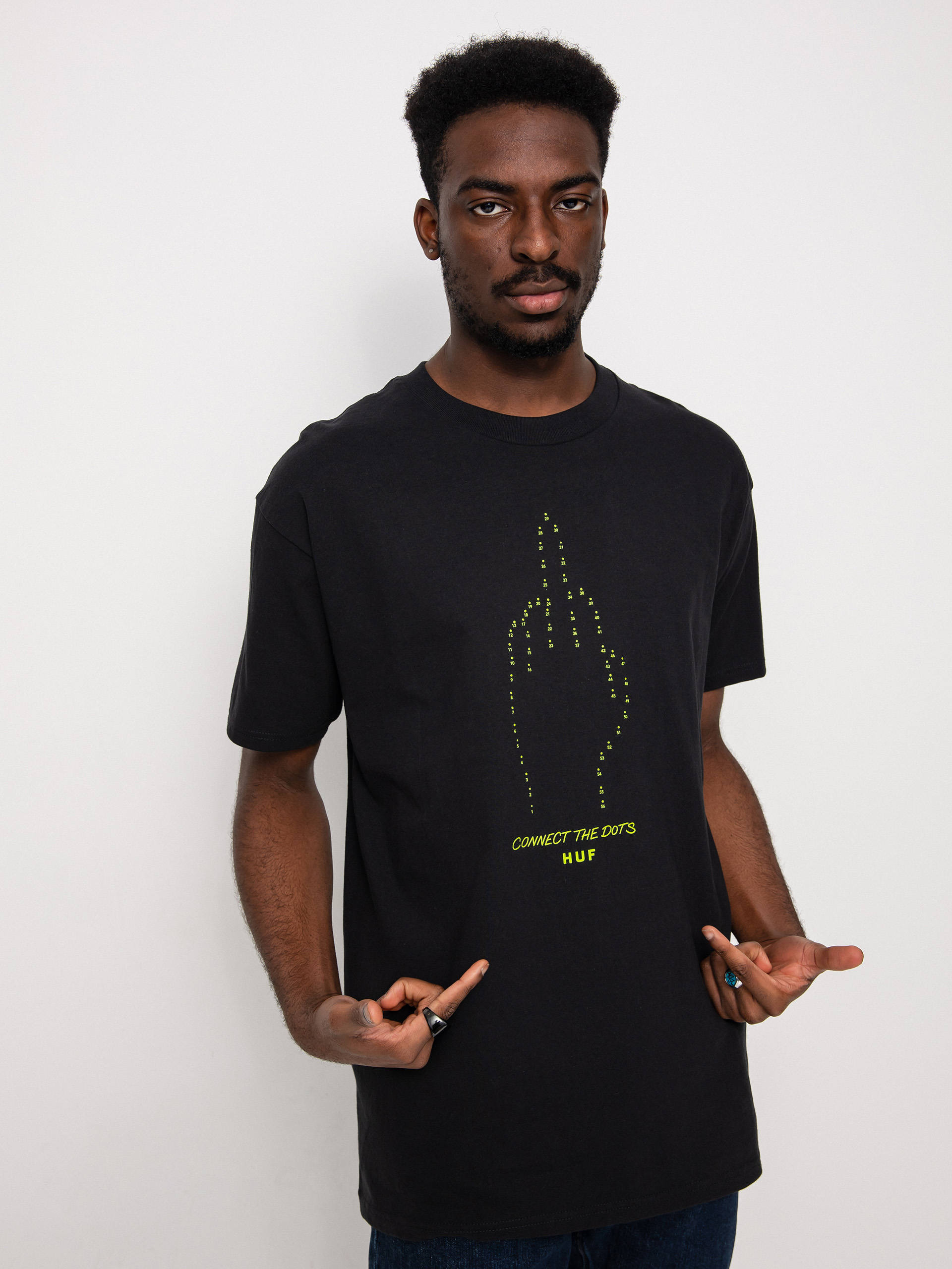 HUF Connect The Dots T-shirt (black)