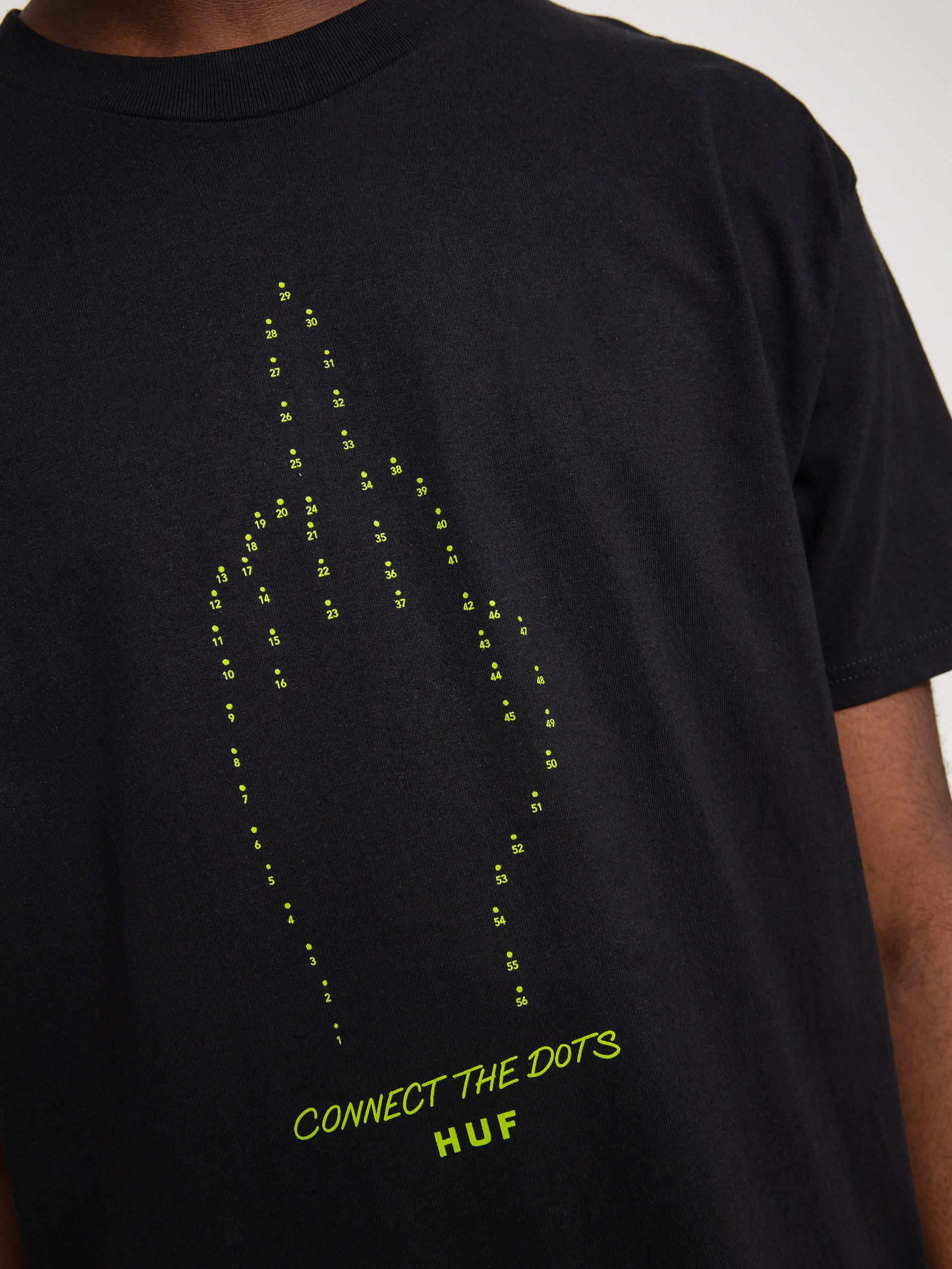 HUF Connect The Dots T-shirt (black)