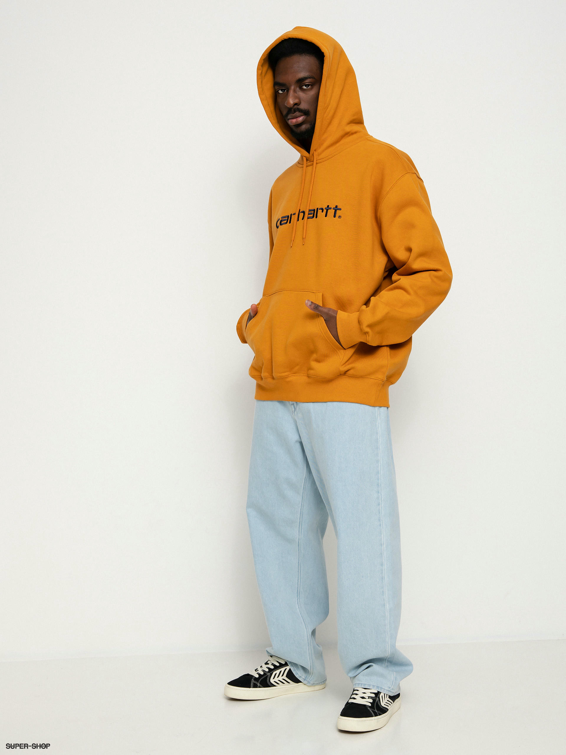 Carhartt discount mustard hoodie