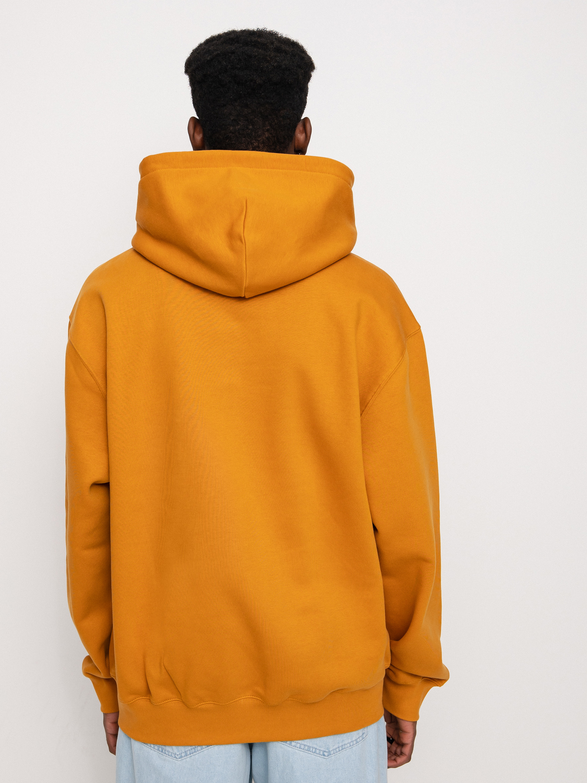 SWEAT CAPUCHE CARHARTT Wip OCHRE/DARK NAVY