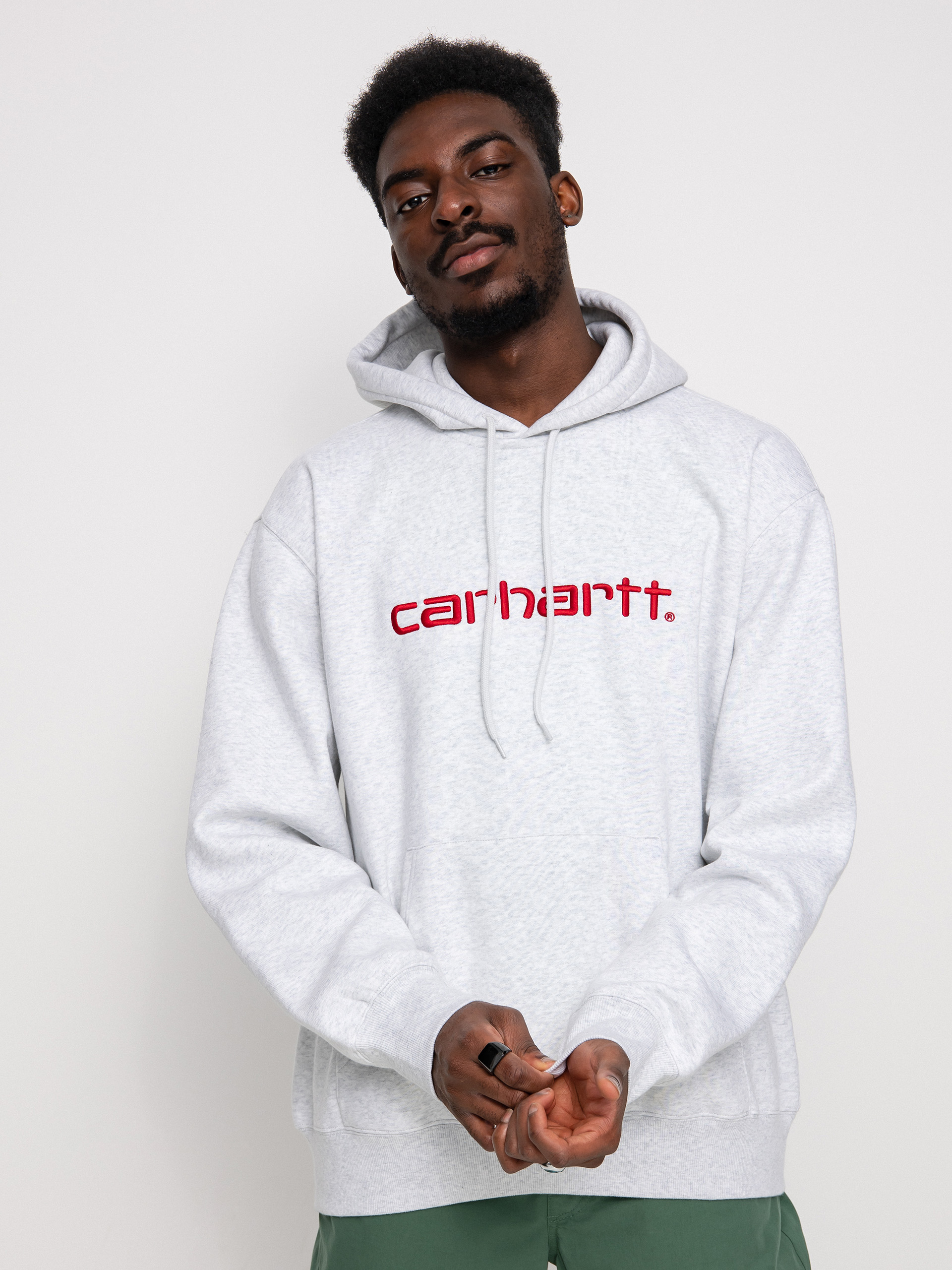 Carhartt WIP Carhartt HD Hoodie (ash heather/rocket)