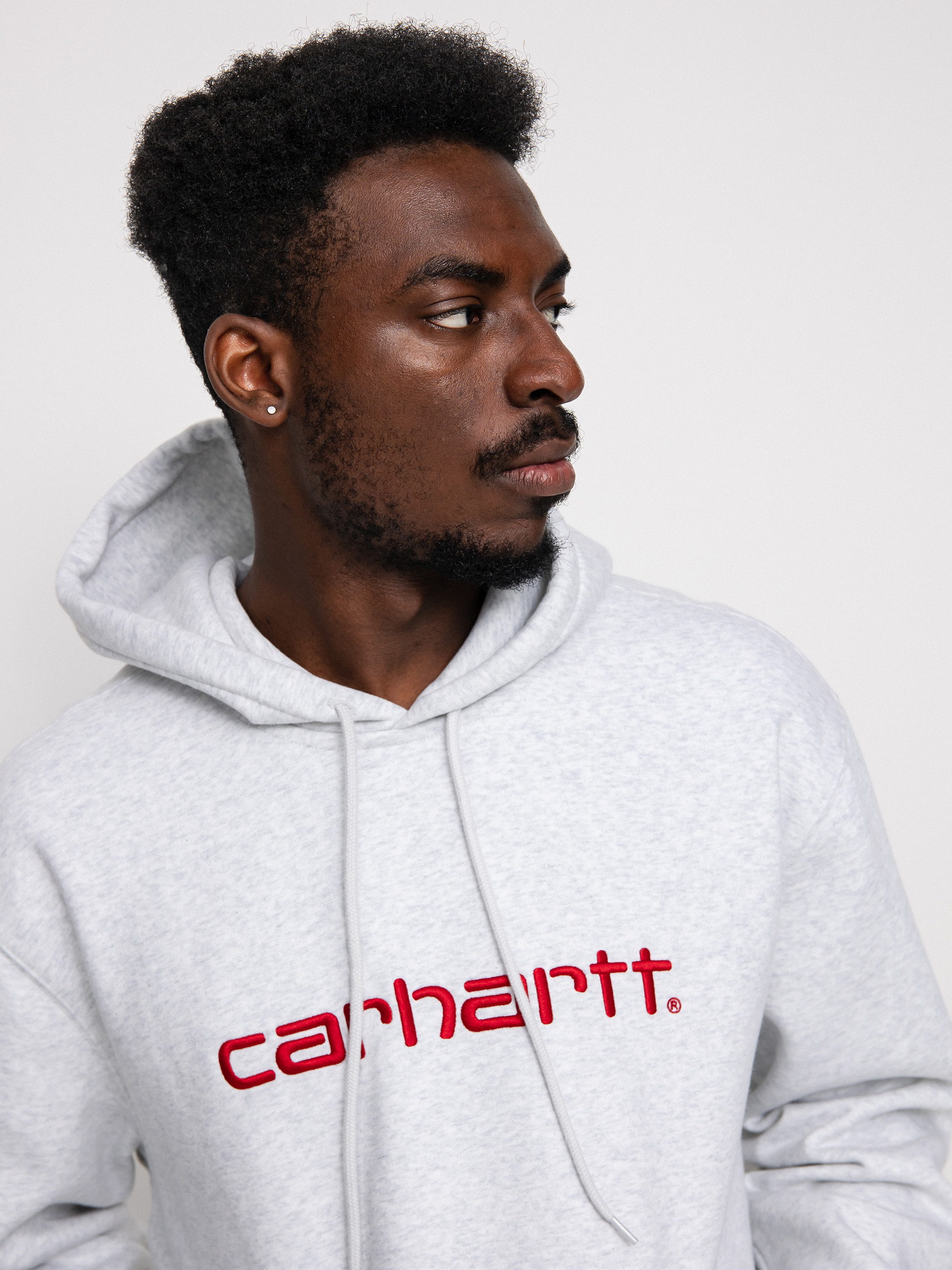 Carhartt WIP Carhartt HD Hoodie - grey (ash heather/rocket) Carhartt WIP Carhartt HD Hoodie - grey (ash heather/rocket)