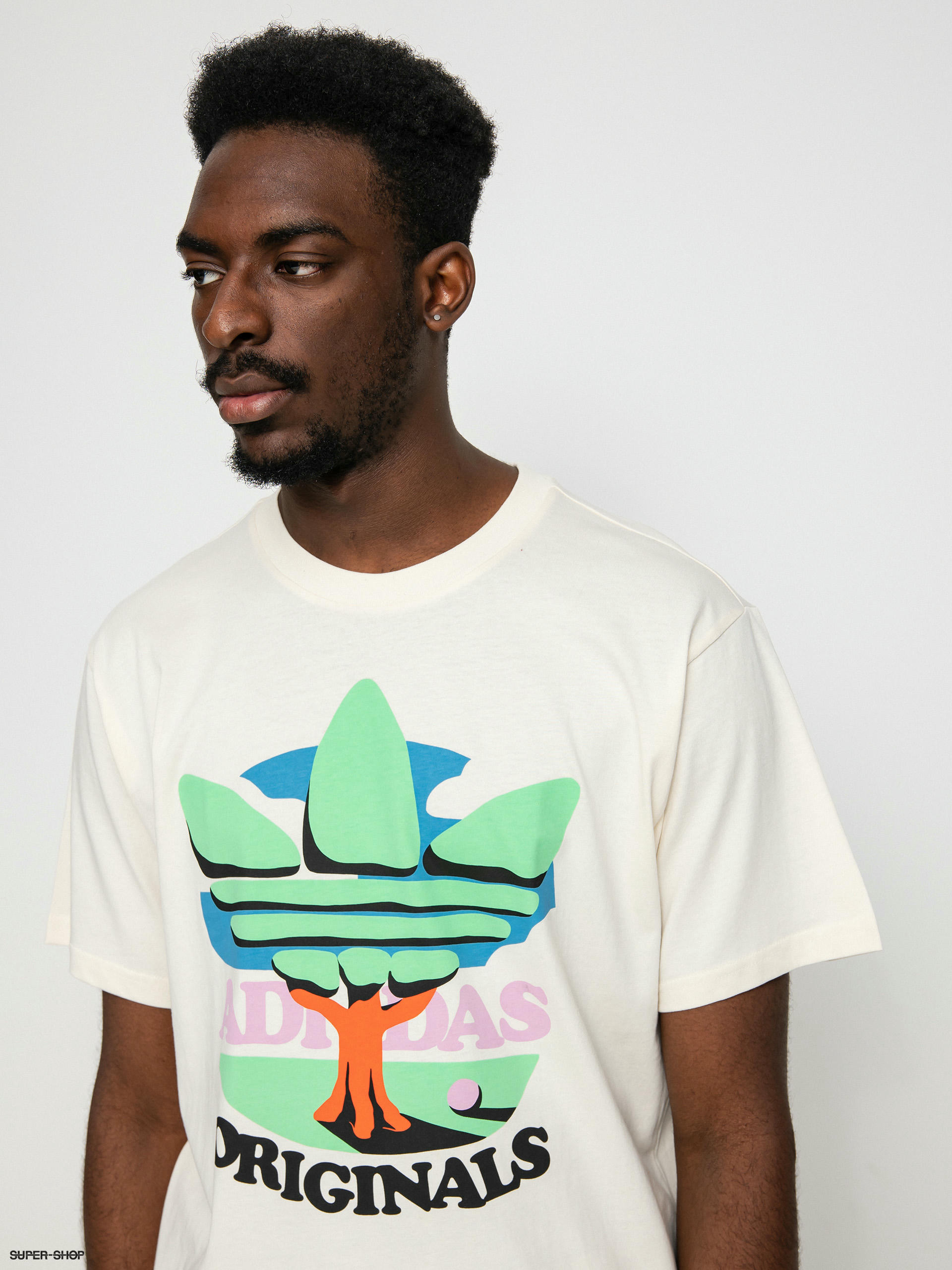 adidas originals palm logo t-shirt