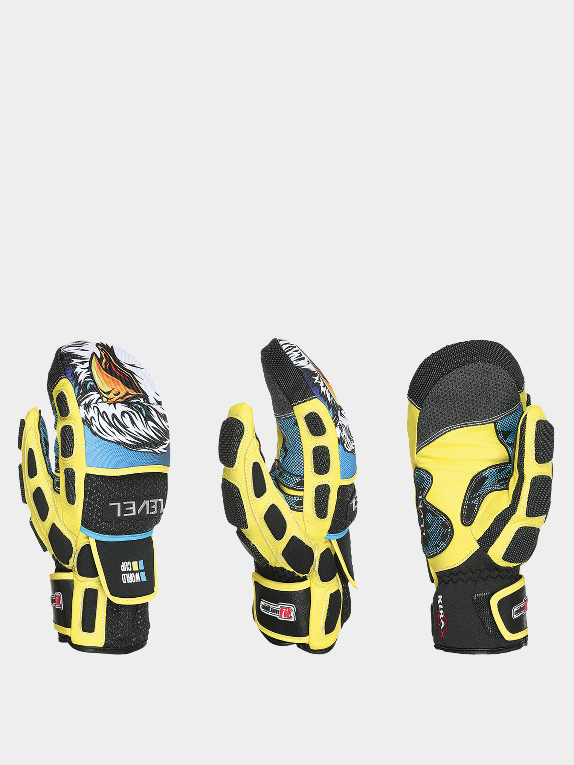 Level Worldcup Cf Mitt Gloves yellow (goldeneagle)