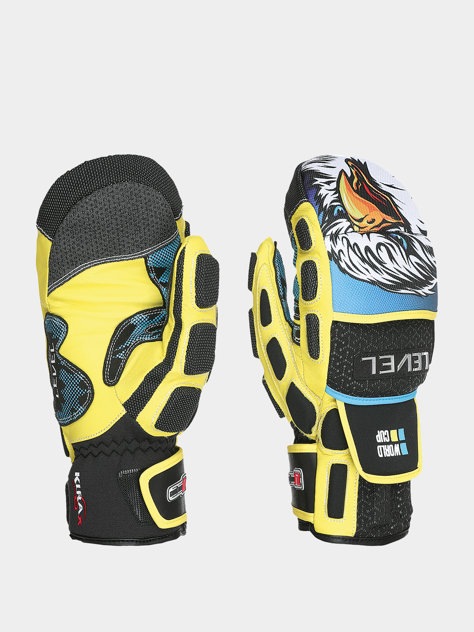 Level Worldcup Cf Mitt Gloves yellow (goldeneagle)