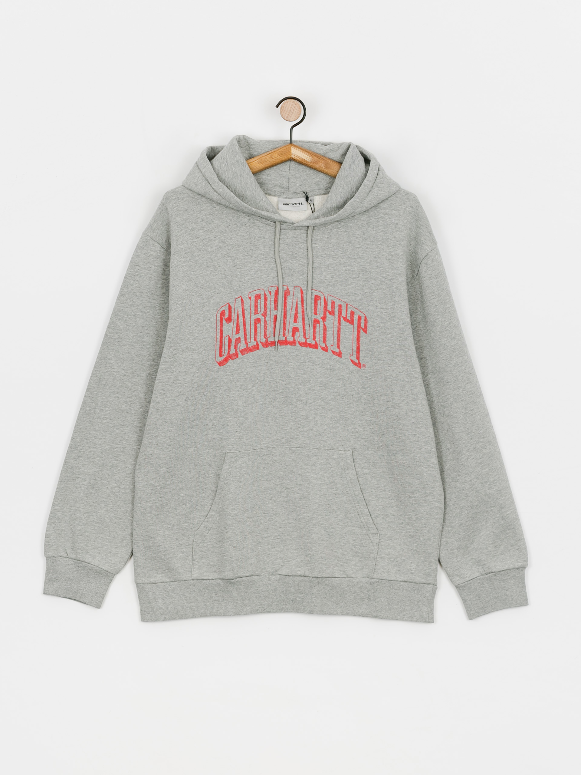 Carhartt WIP Scrawl HD Hoodie (grey heather/rocket)