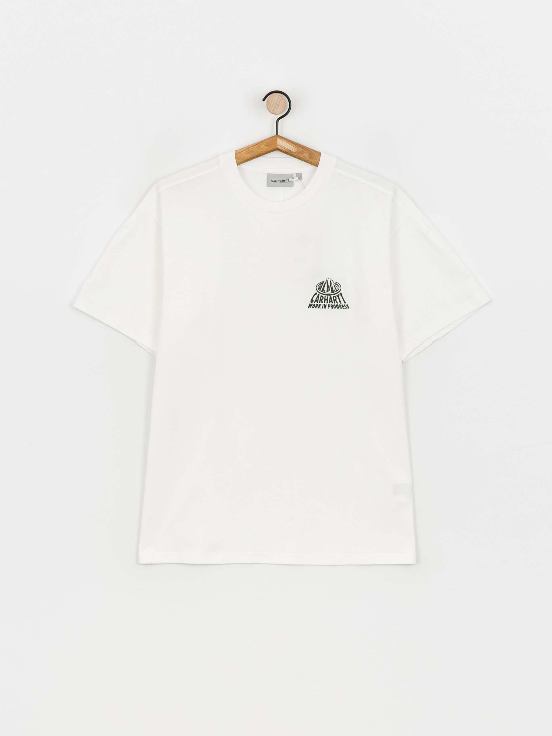 Carhartt WIP City T-Shirt (white/dark cedar)
