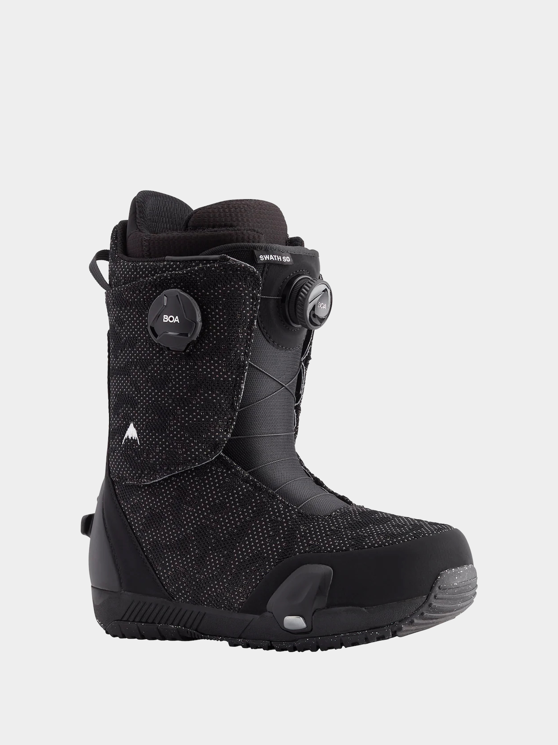 Mens Burton Swath Step On Snowboard boots (black)