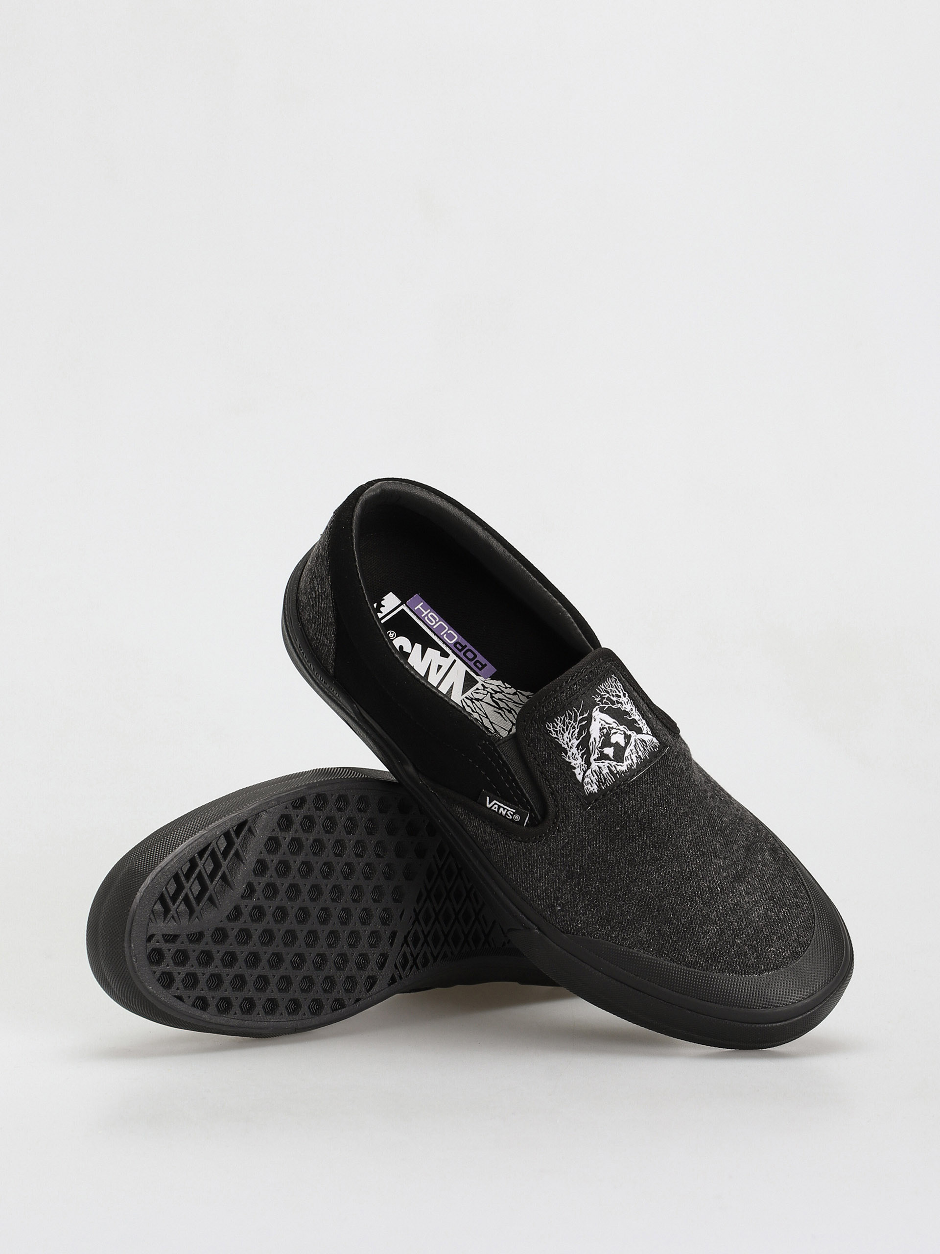Vans X Fast And Loose Bmx Slip On Shoes (black)