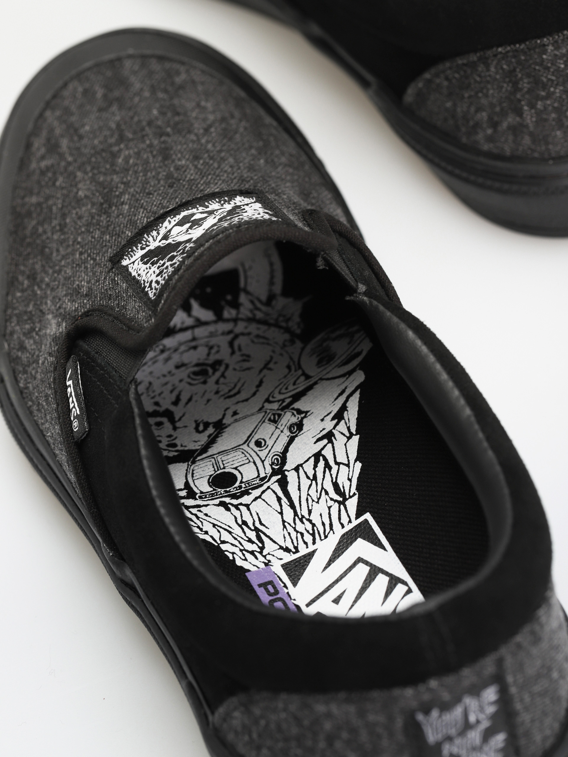 Vans X Fast And Loose Bmx Slip On Shoes (black)