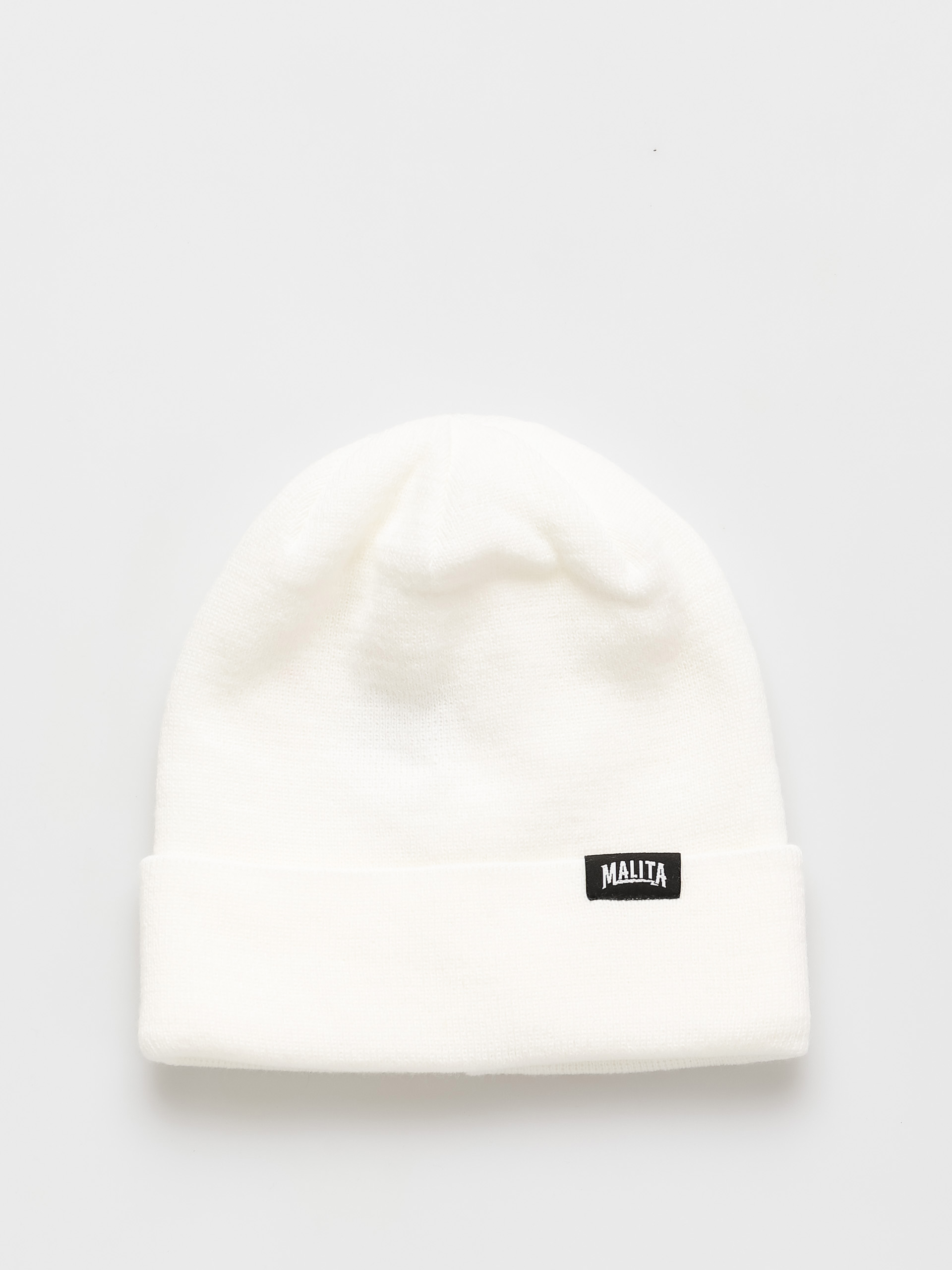 Malita Lumberjack Beanie (white/black)