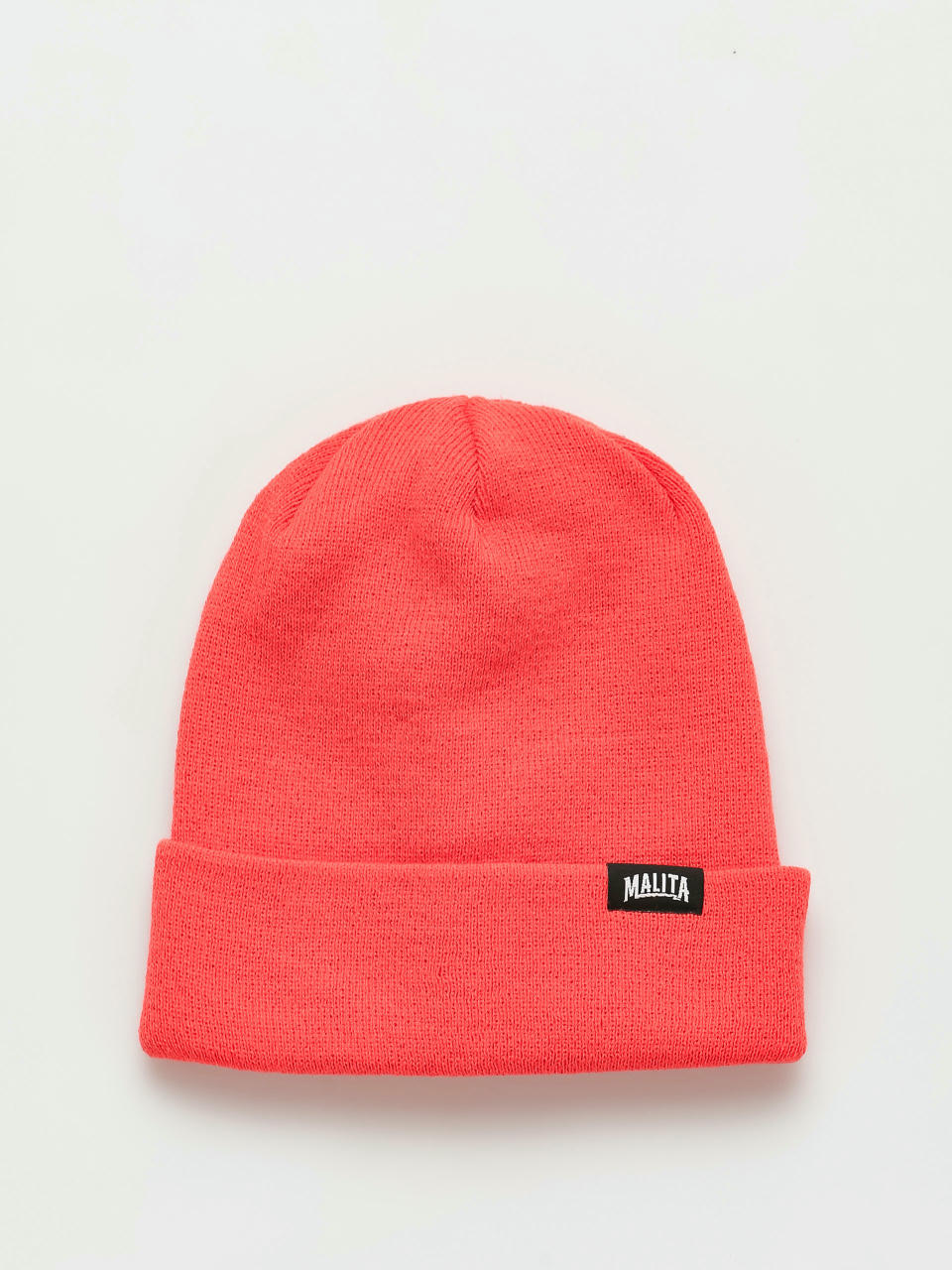 Malita Lumberjack Beanie (neon orange/black)