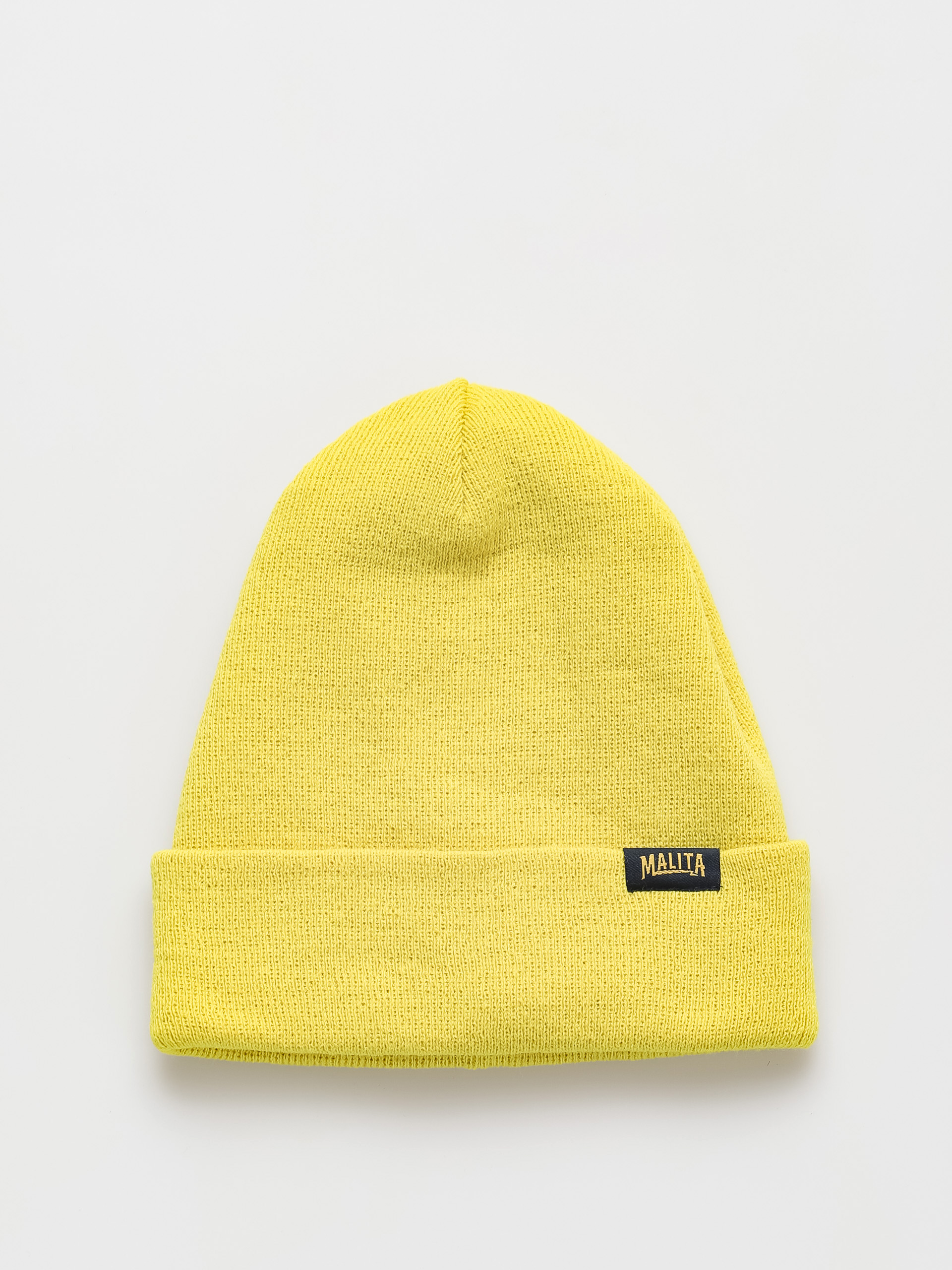 Malita Lumberjack Beanie (lime/navy)