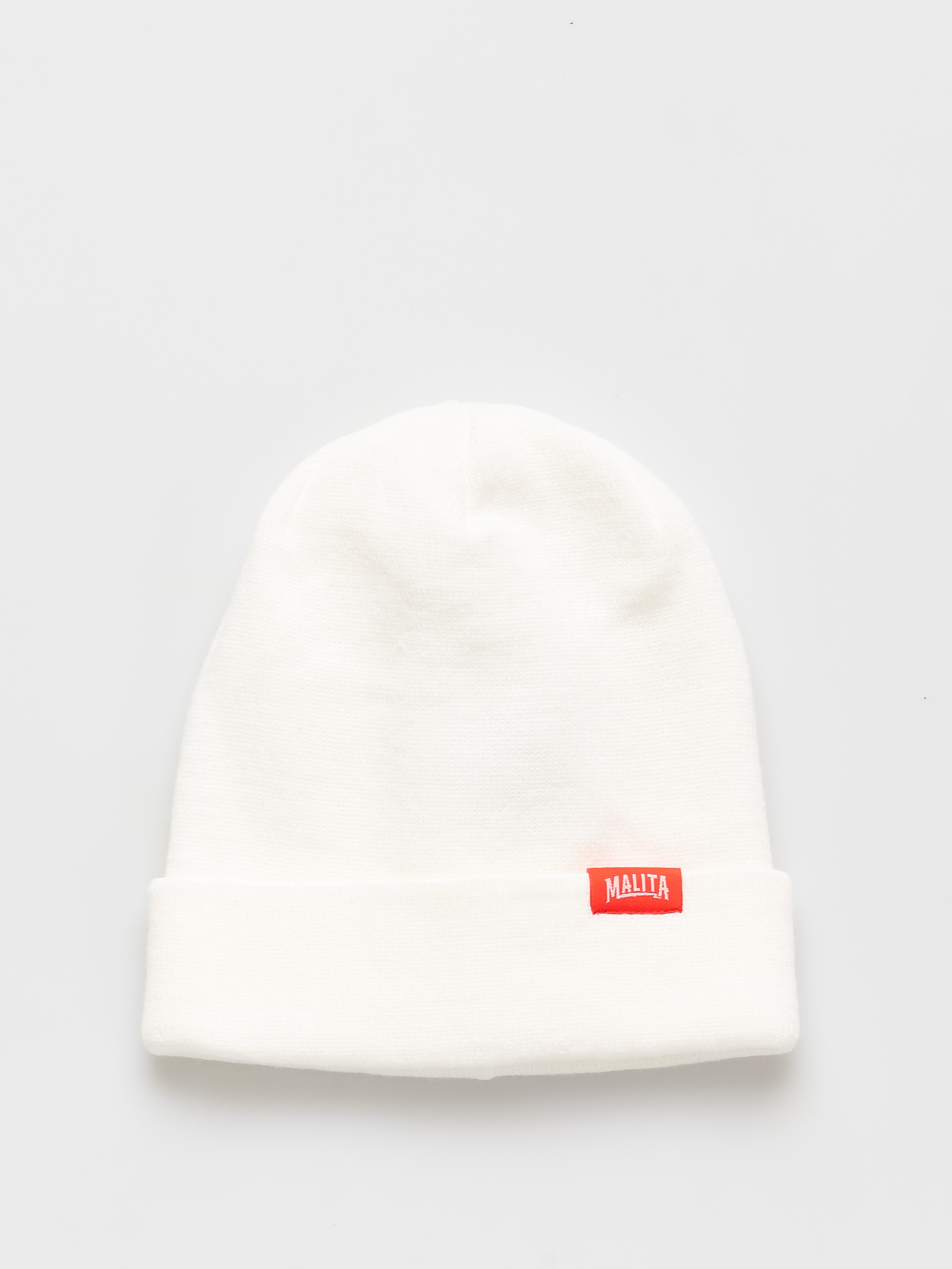 Malita Lumberjack Beanie (white/orange)