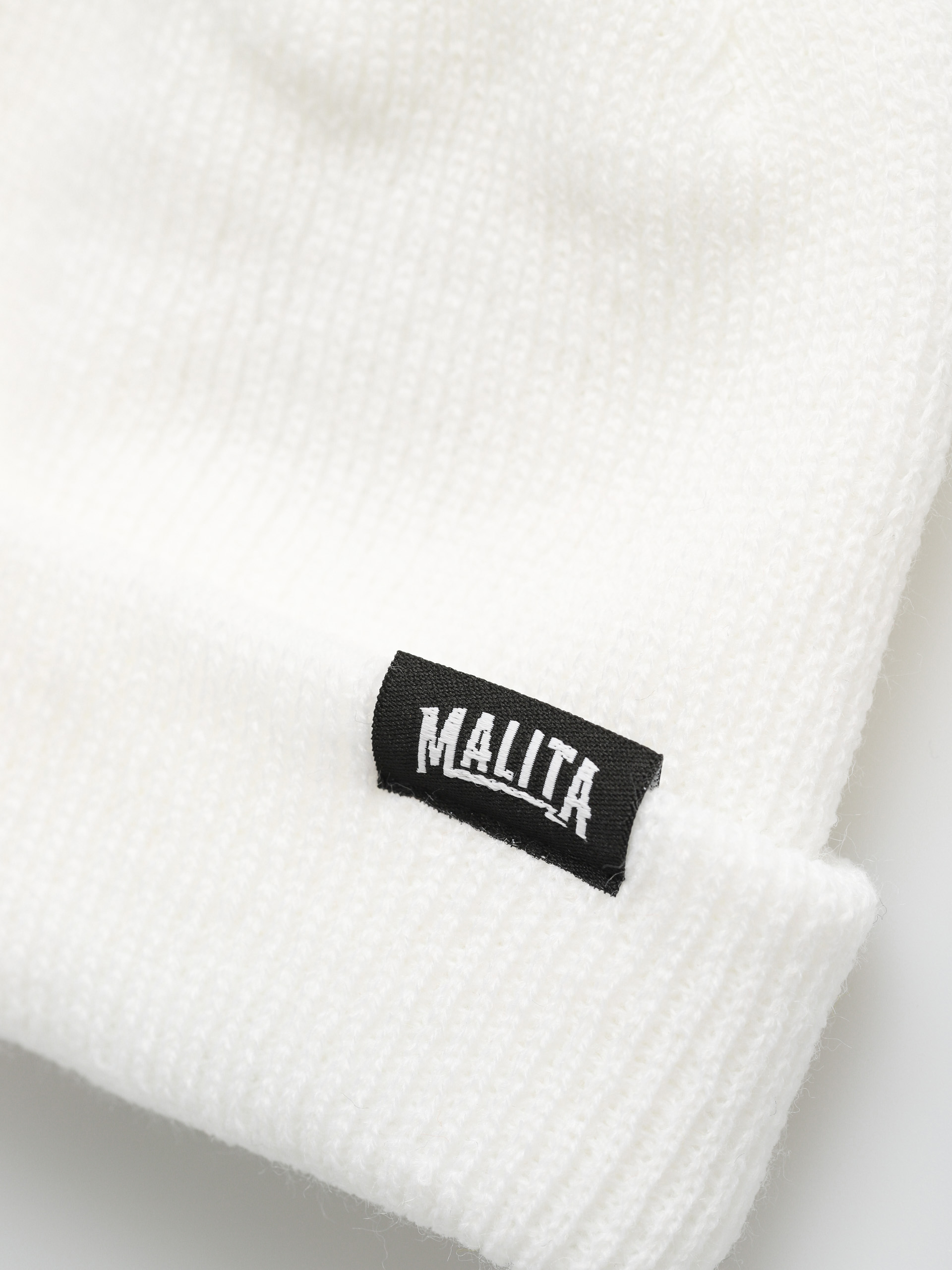 Malita Sailor Beanie (white/black)