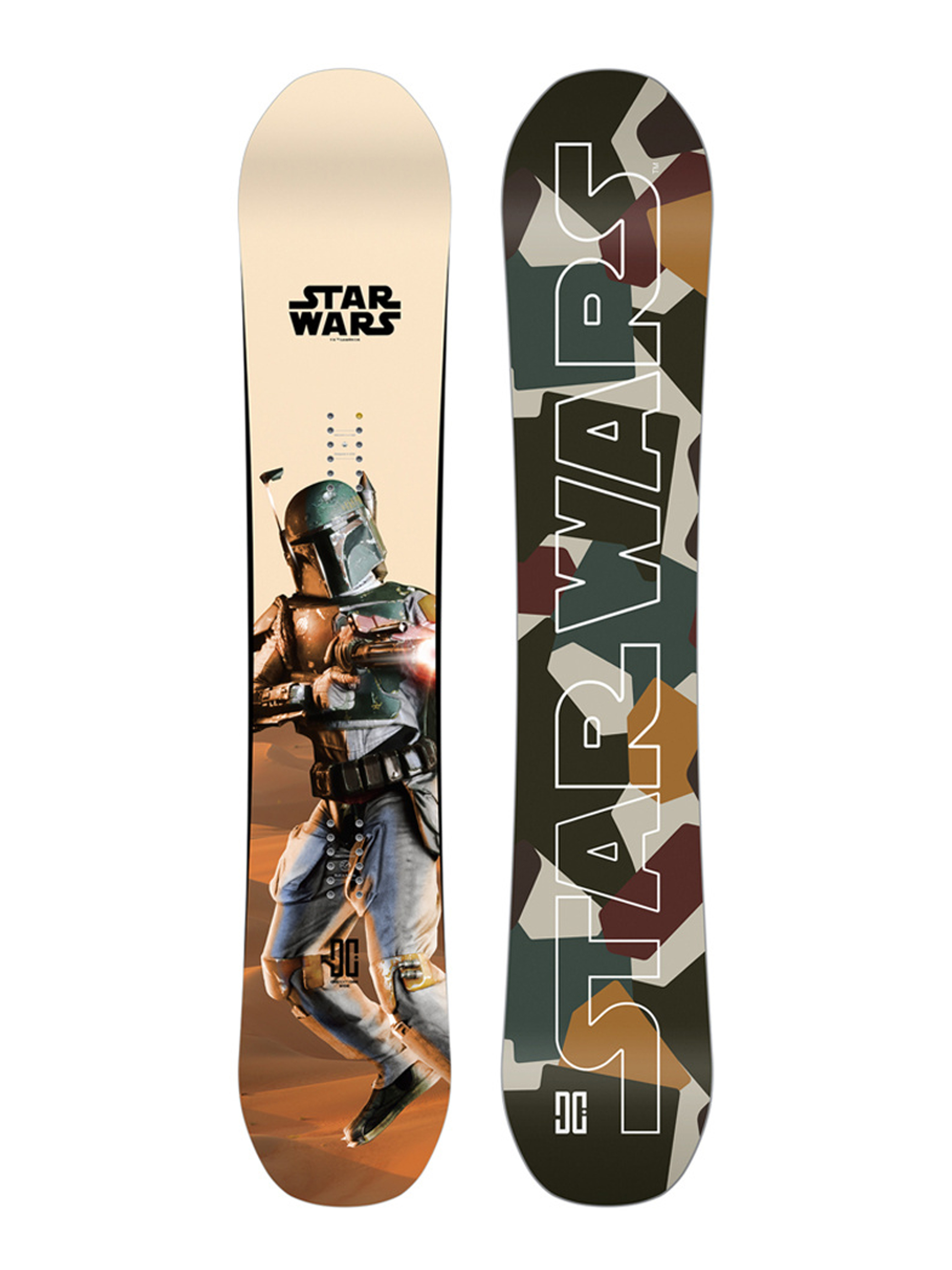 Mens DC X Star Wars Bobafett Ply Snowboard (multi)