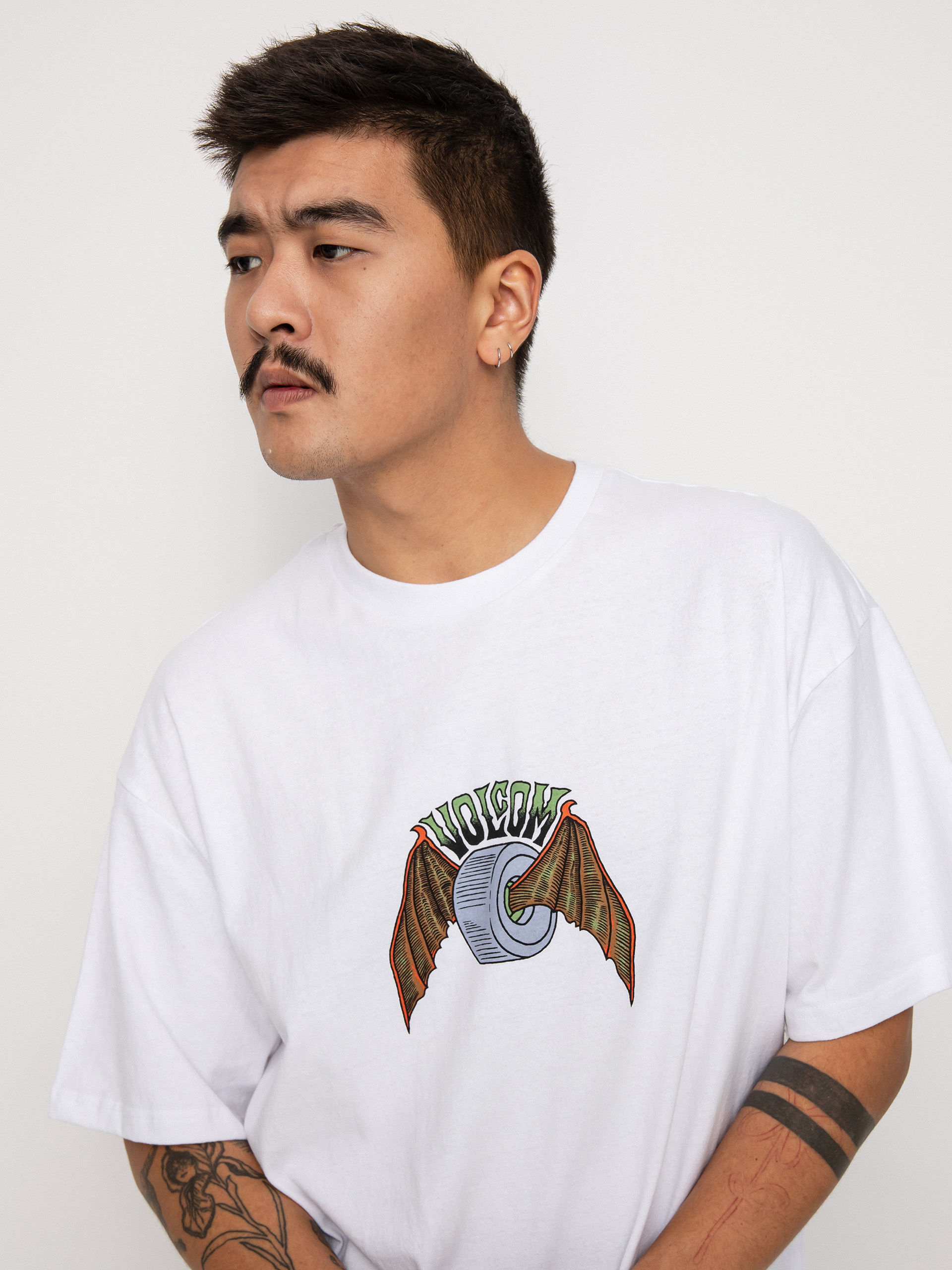 Volcom Hell Wheel Lse T-shirt (white)