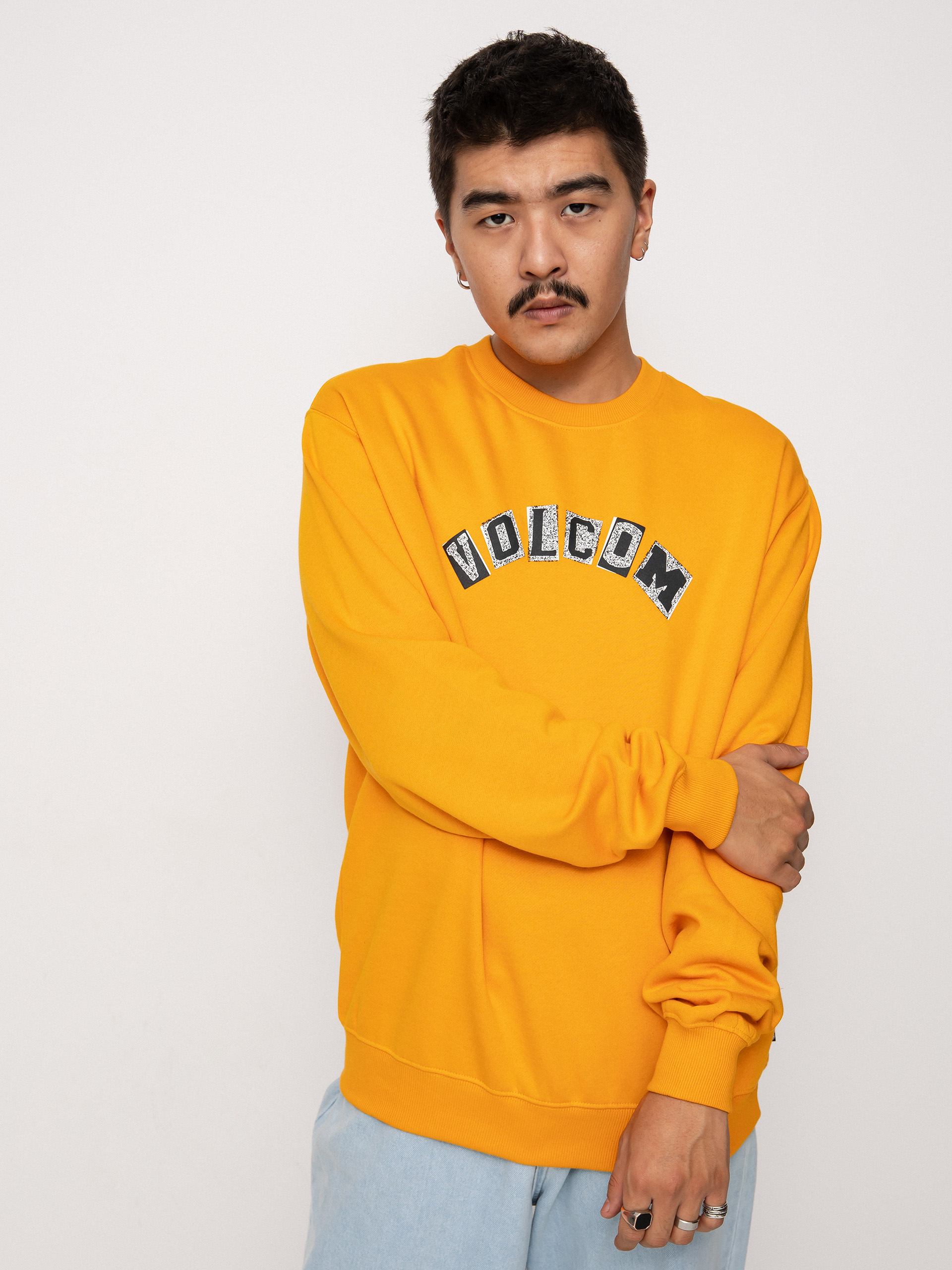 Volcom Hi School Crew Sweatshirt (sunburst)