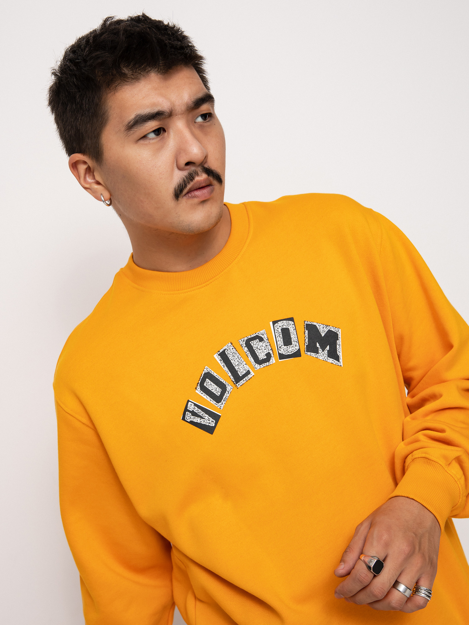 Volcom Hi School Crew Sweatshirt (sunburst)