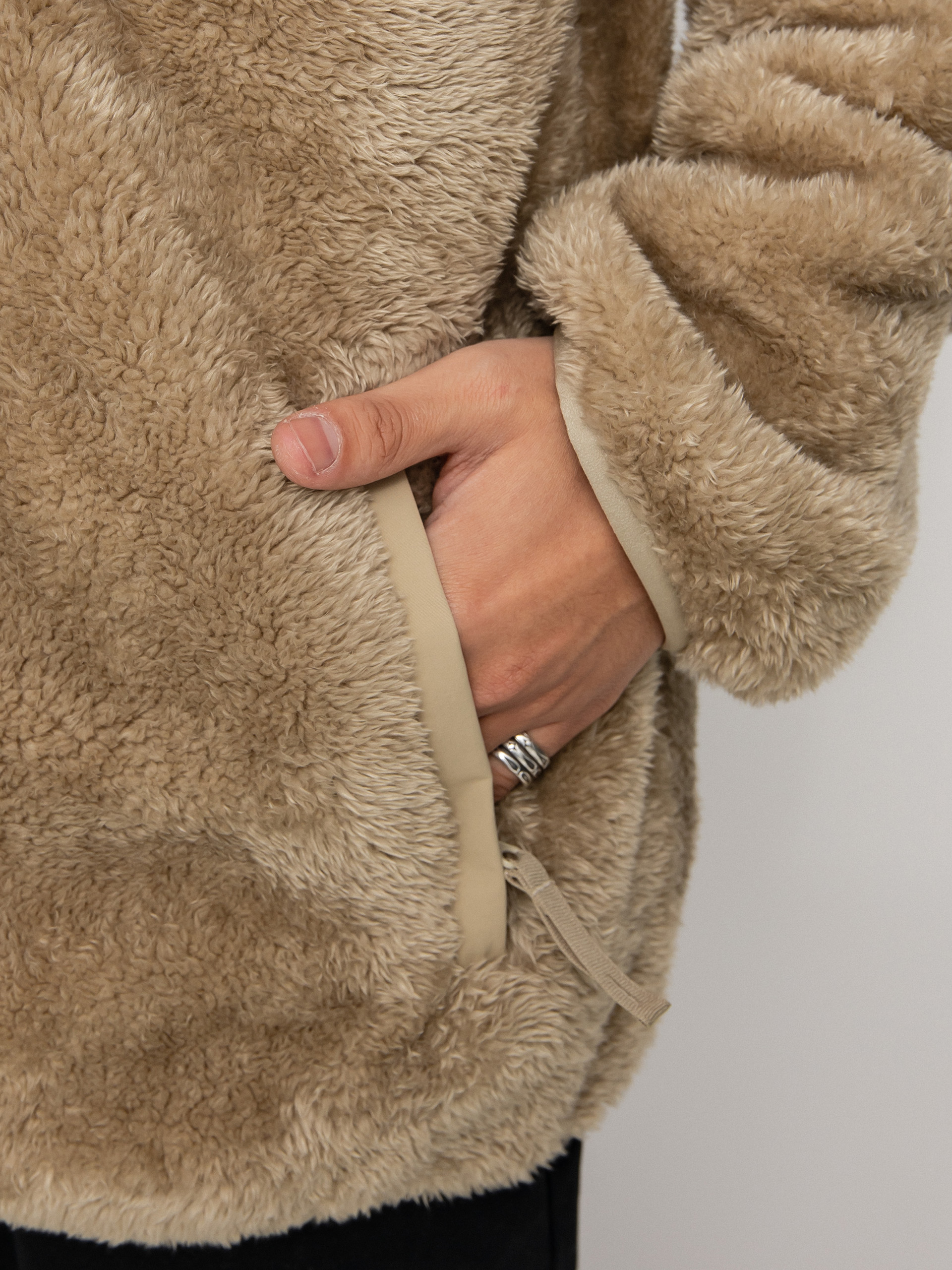 Mens Carhartt WIP Jackson Sweat Jacket (ammonite)