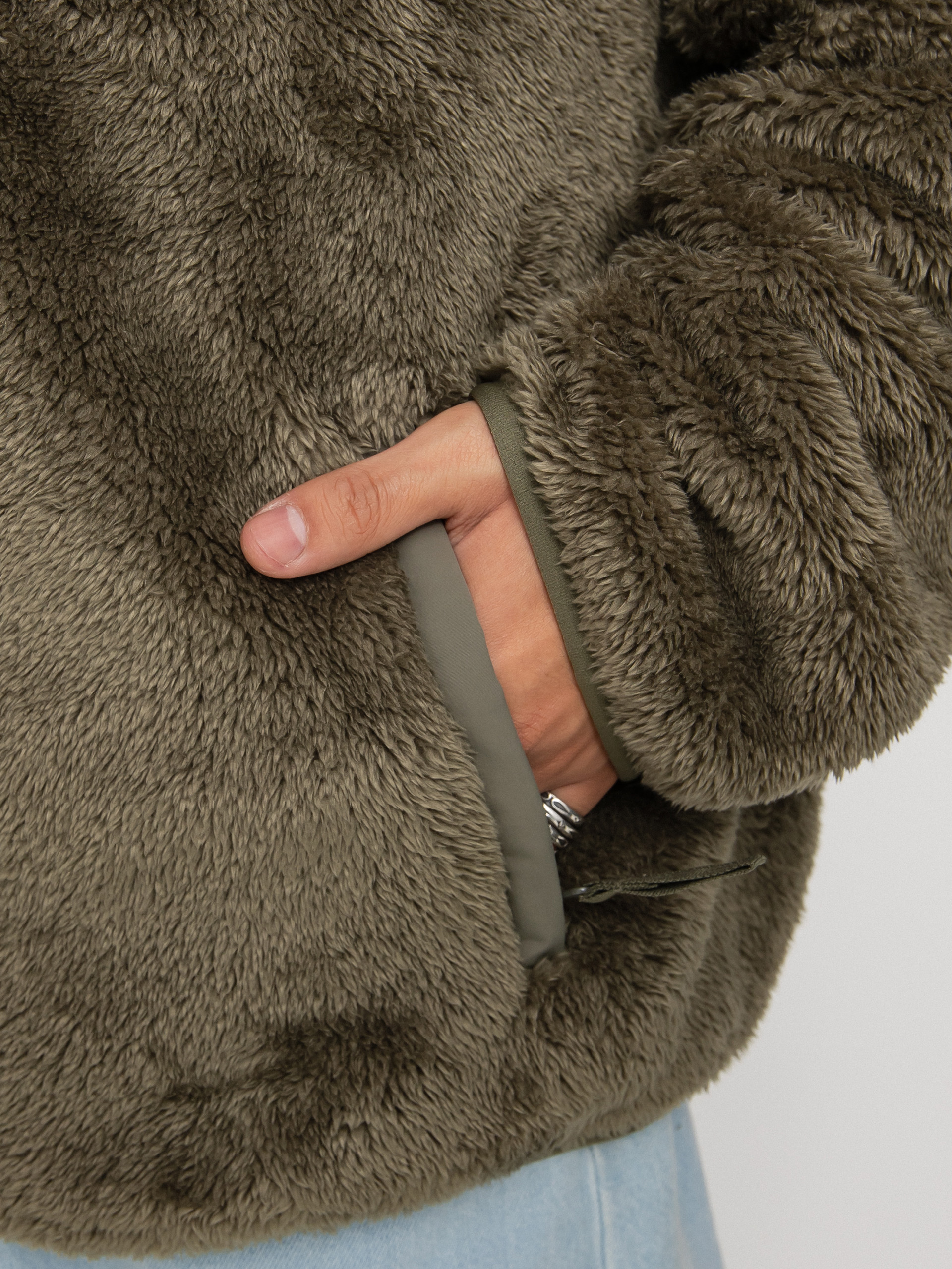 Mens Carhartt WIP Jackson Sweat Jacket (seaweed)