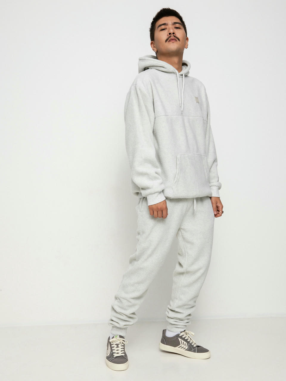 Brixton Blanket Fleece Jogger Hose (beige heather)