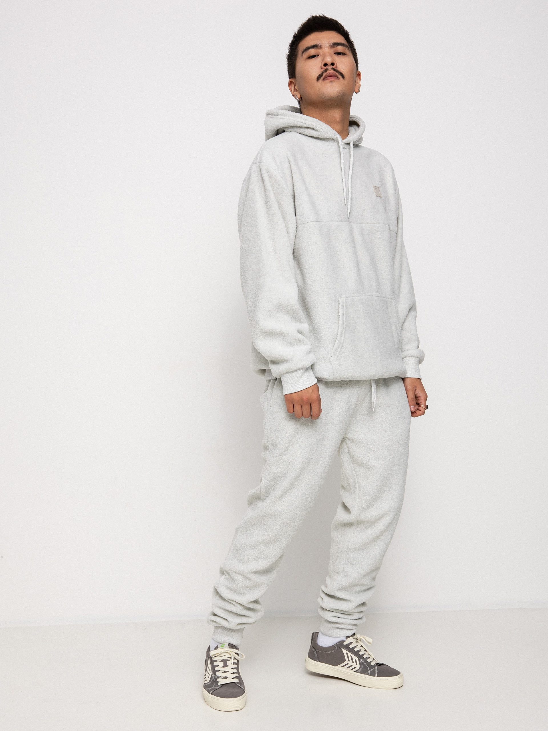 Brixton Blanket Fleece Jogger Hose (beige heather)