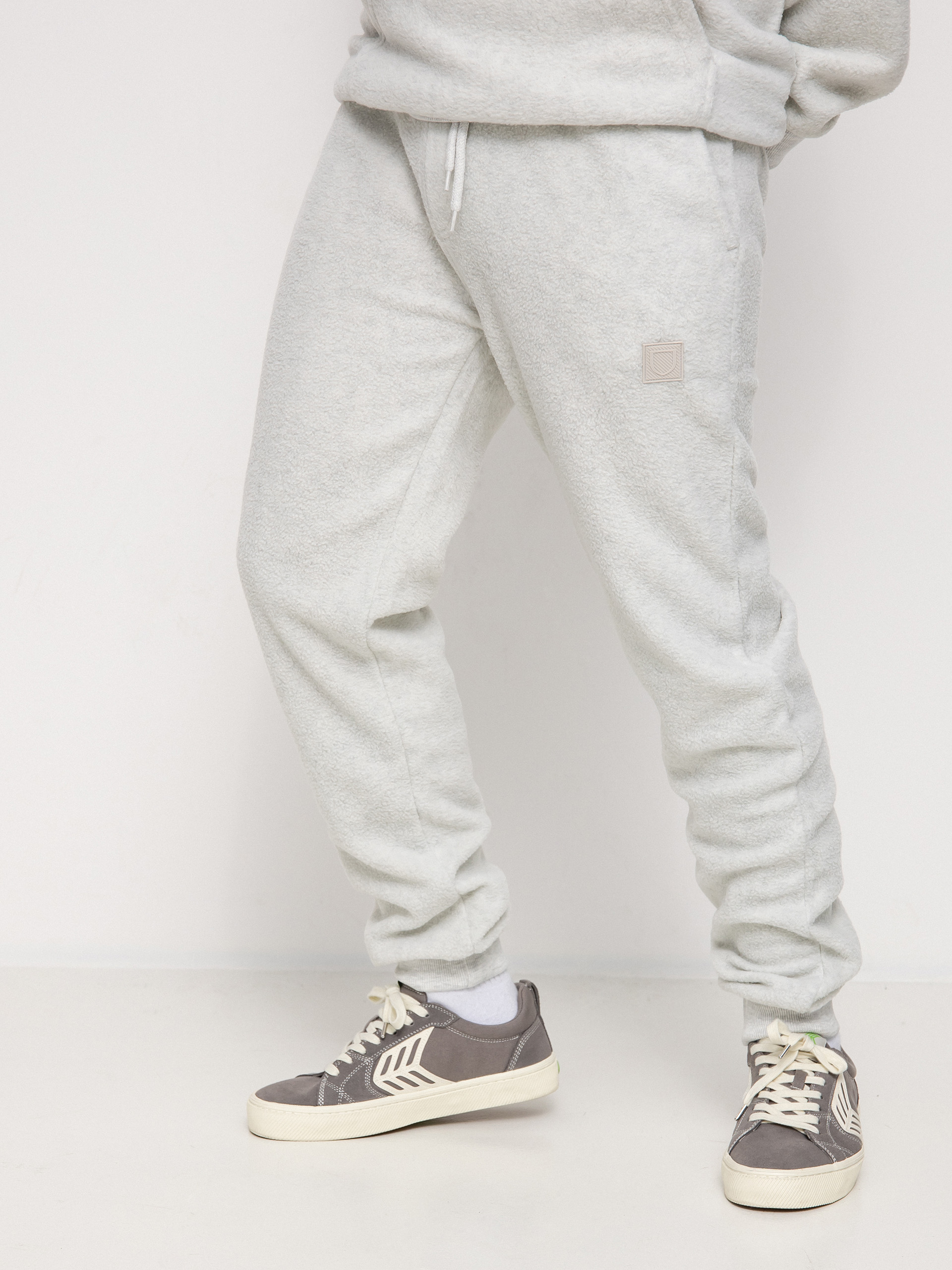 Brixton Blanket Fleece Jogger Pants (beige heather)