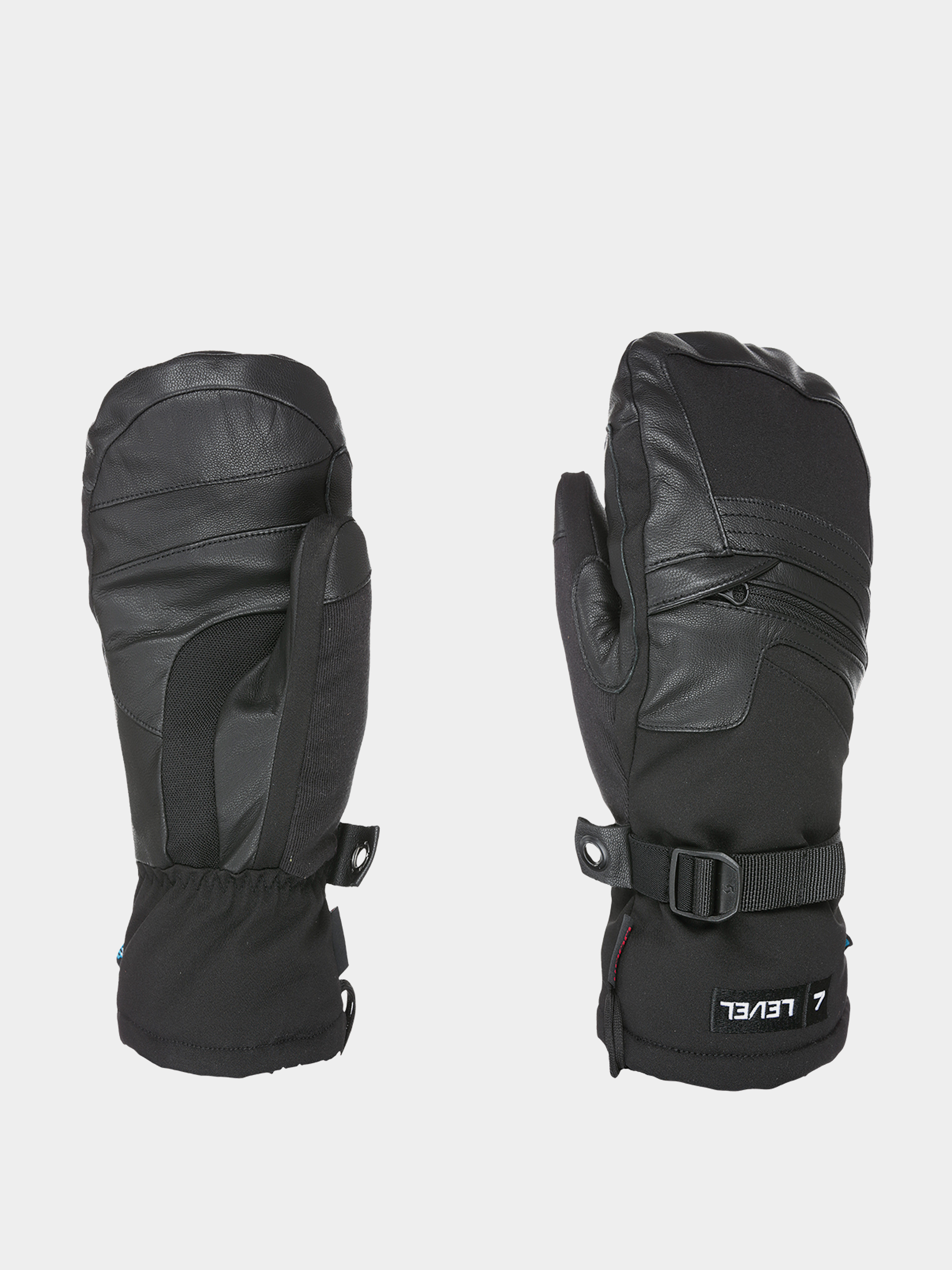 Level Gloves Fly Mitt - black, grey (black grey)