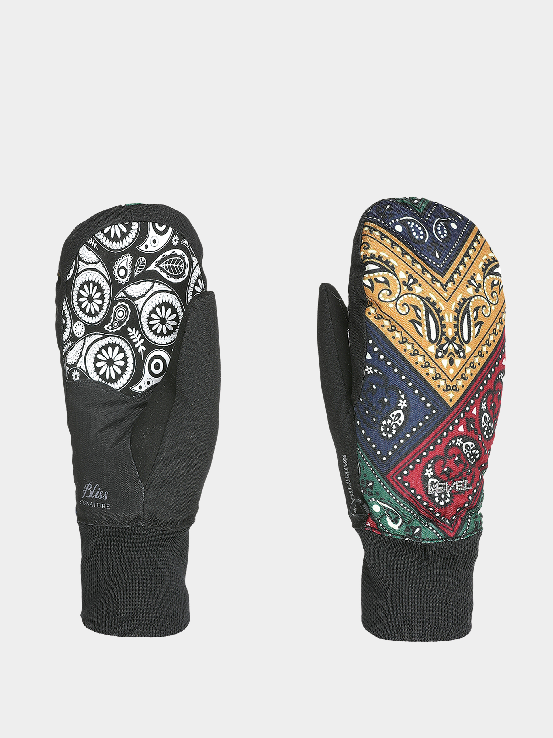 Level Coral Mitt Gloves Wmn (paisley)