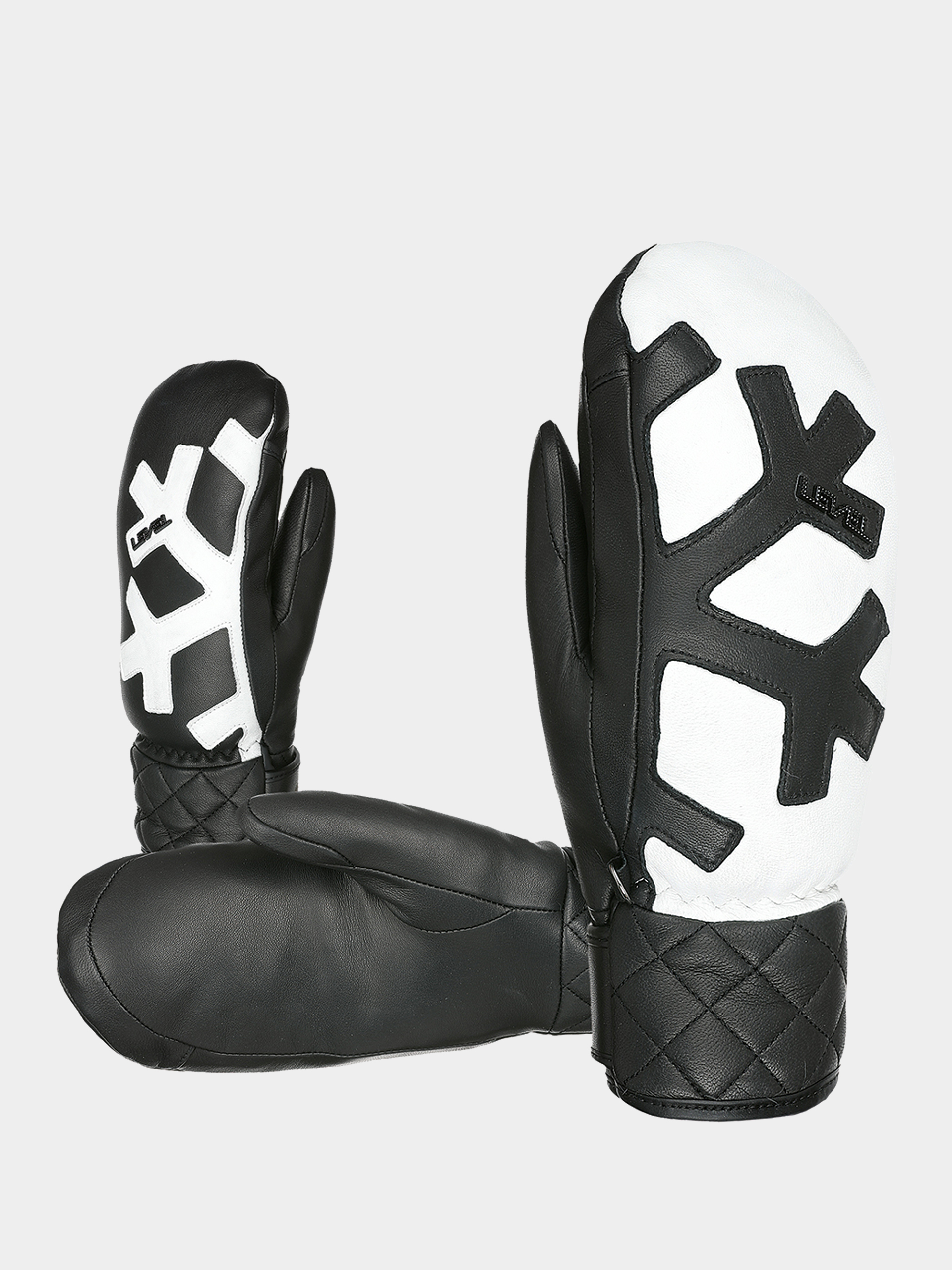 Level Coco Mitt Gloves Wmn (black/white)
