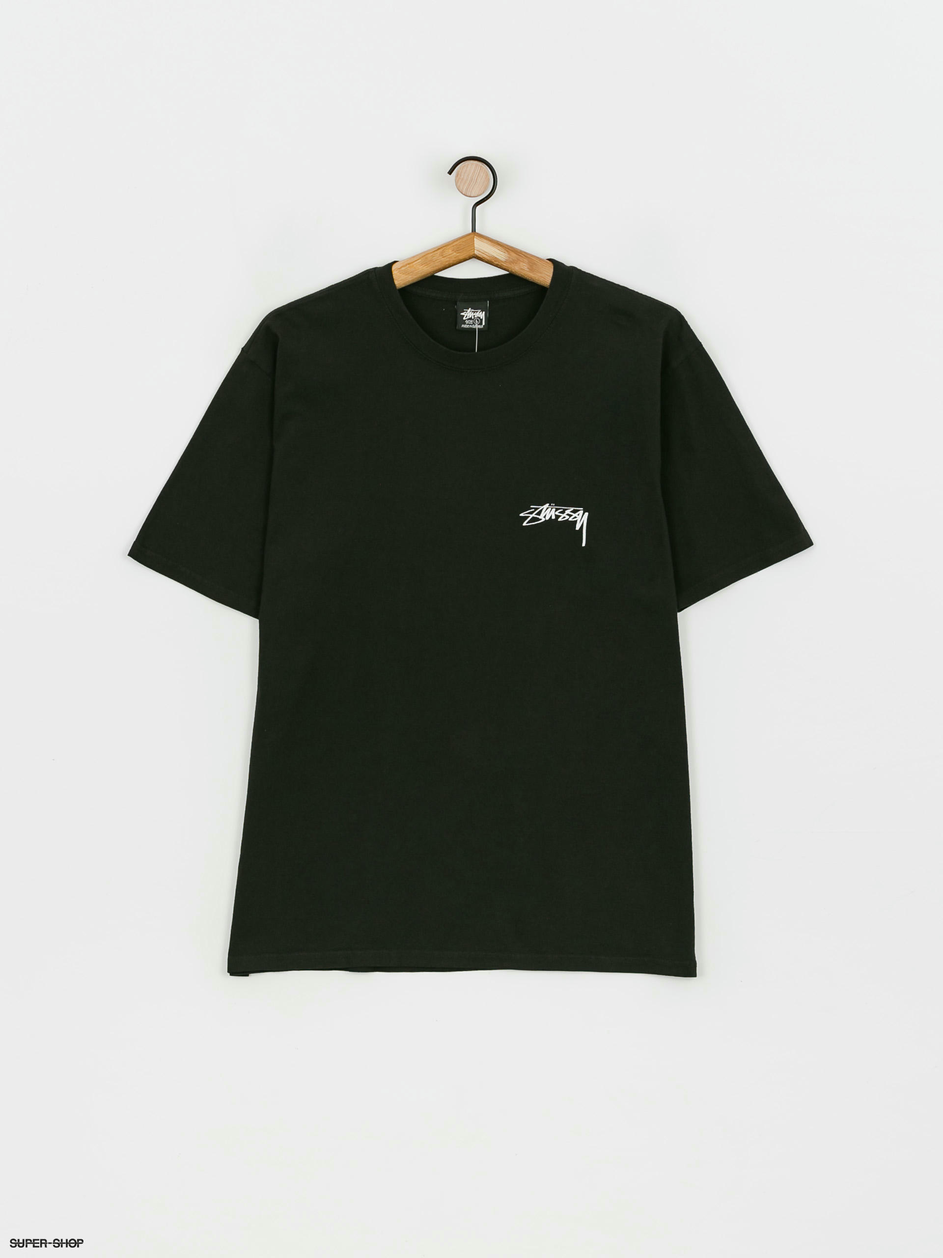 Stussy 100% Pig. Dyed T-shirt (black)
