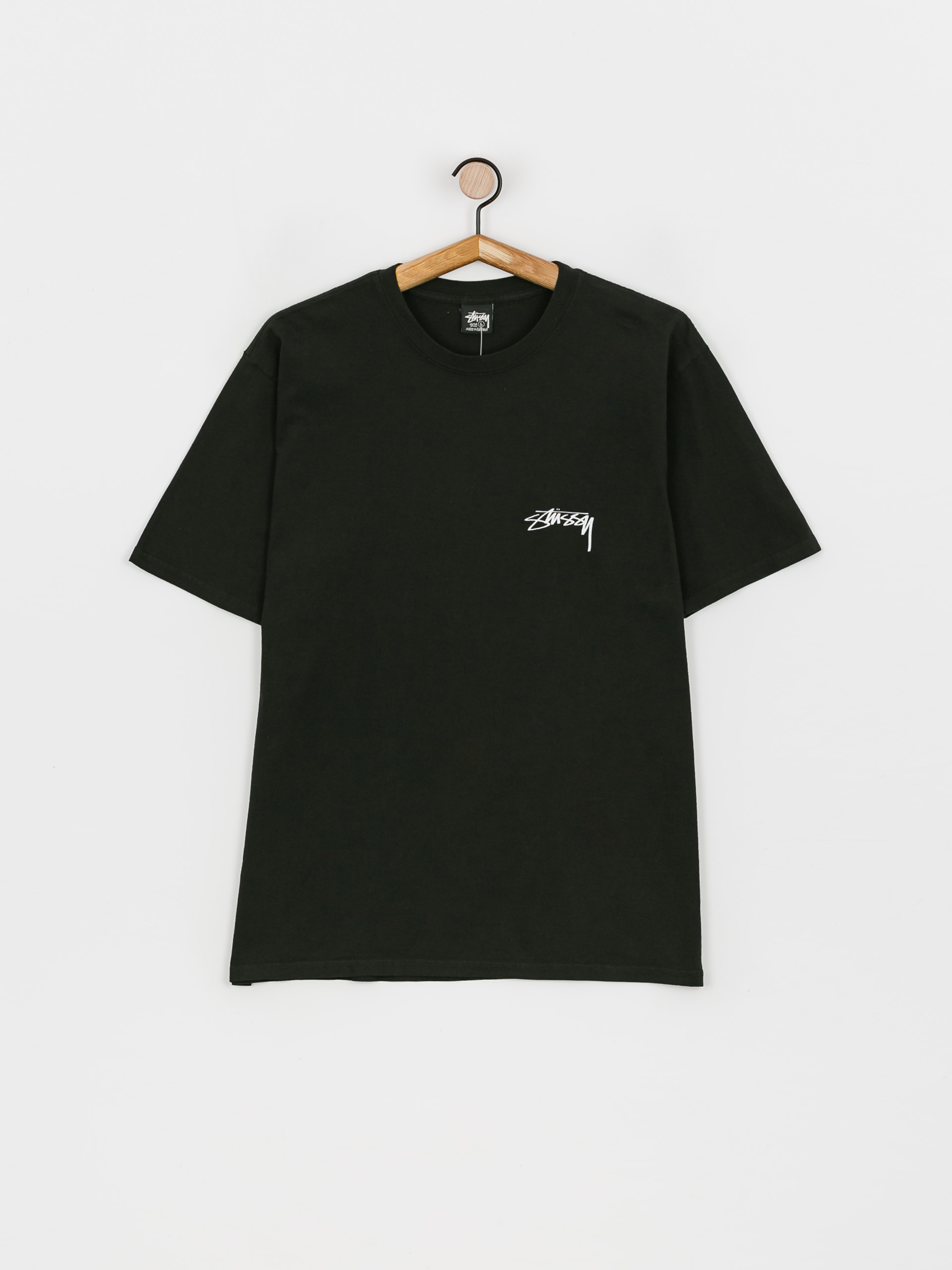 Stussy 100% Pig. Dyed T-shirt - black (black)